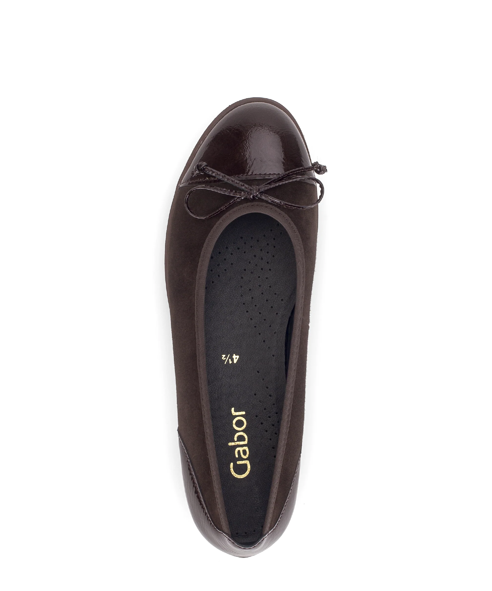 Ballerines marron en Nubuck - Image 3