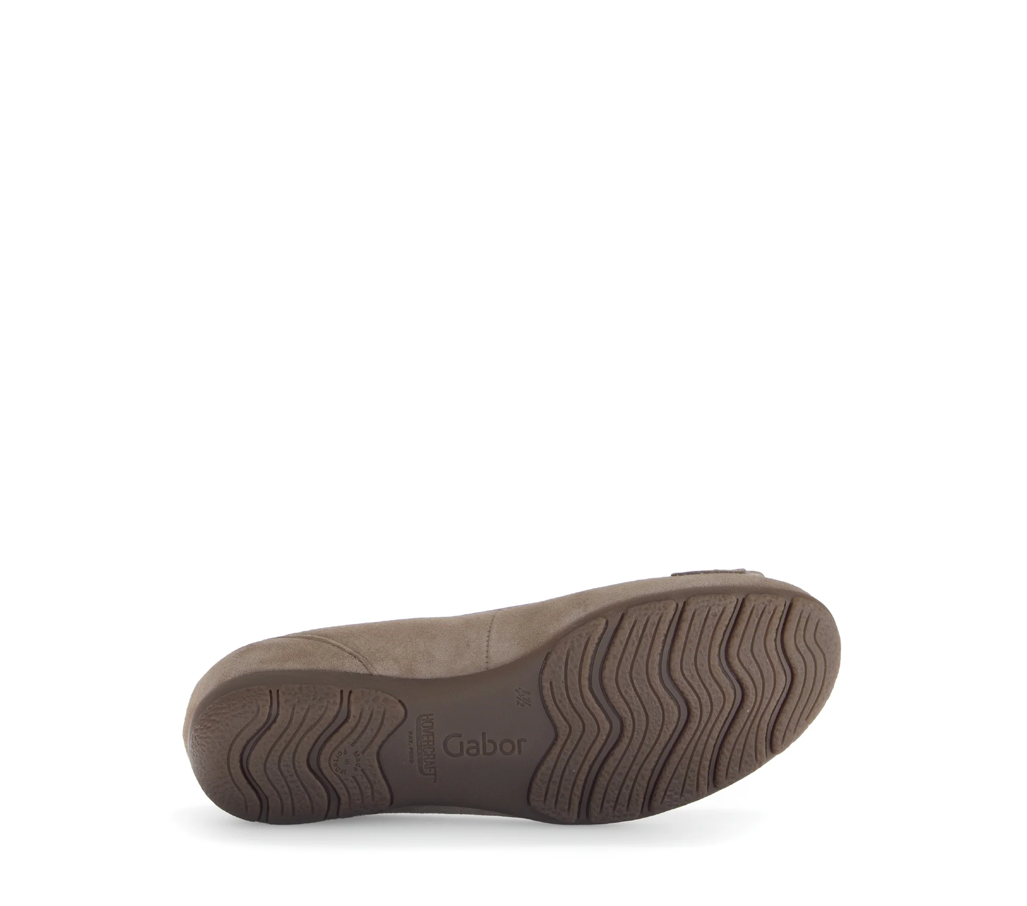 Ballerines marron en cuir velours - Image 6