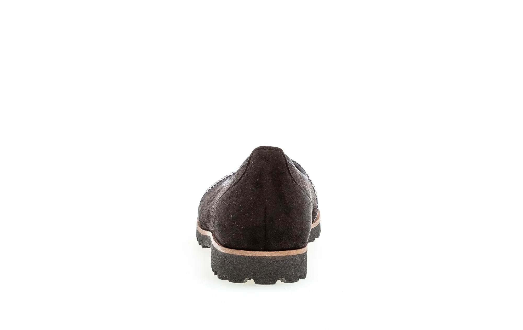 Ballerines modernes noires en velours - Image 3