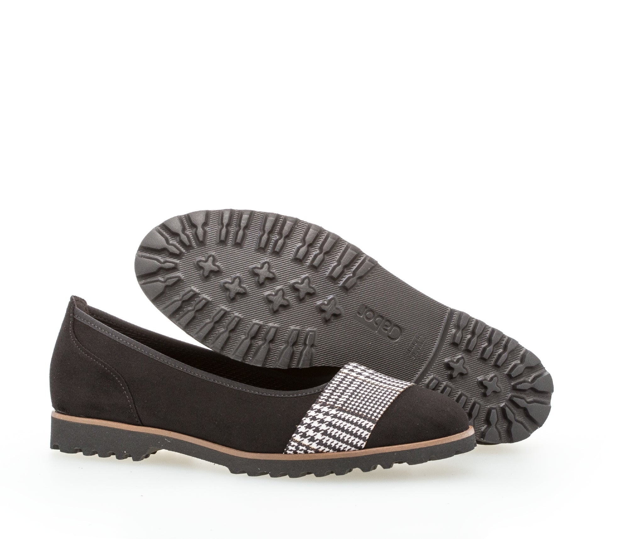 Ballerines modernes noires en velours - Image 4