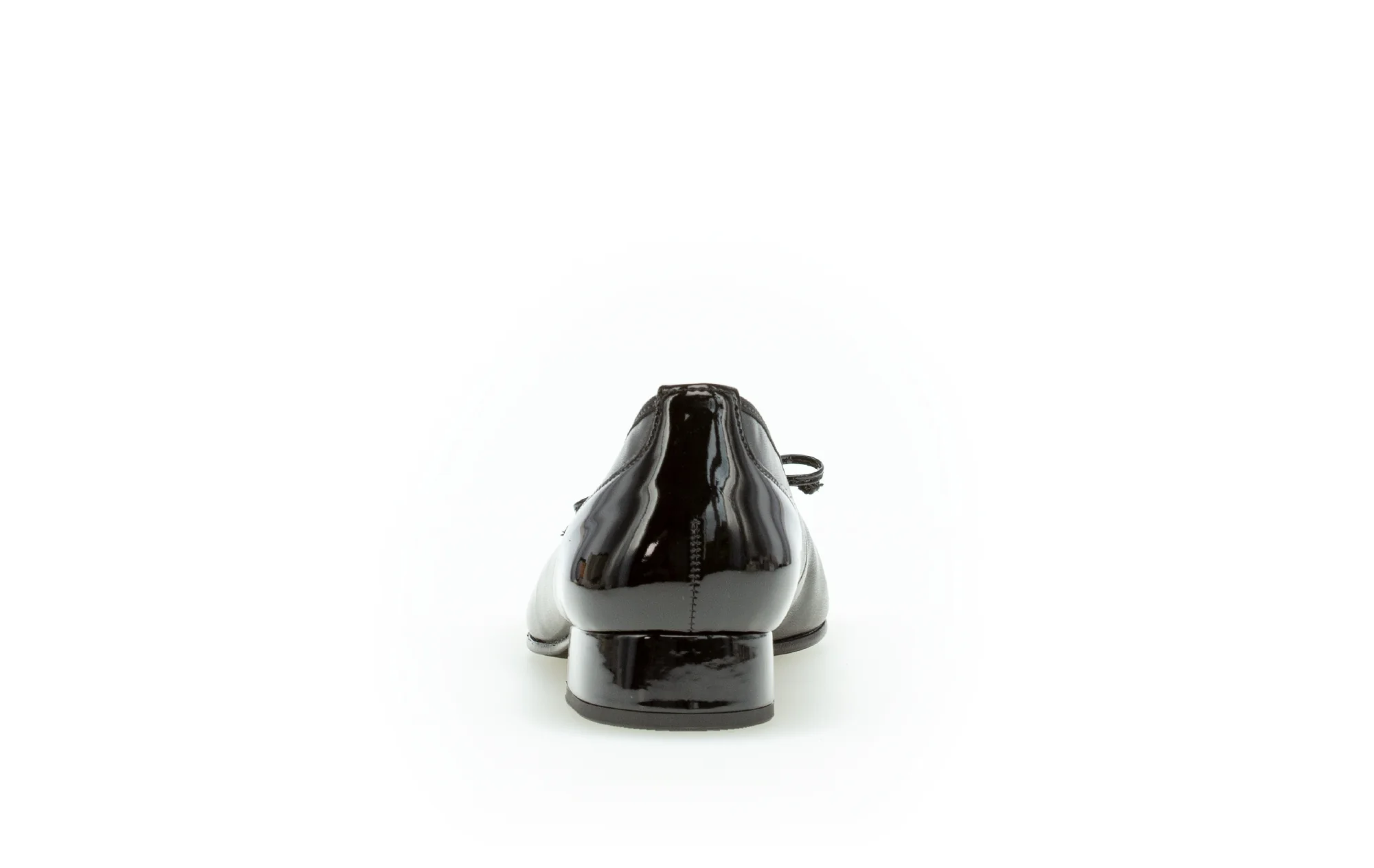 Ballerines noires en combinaison cuirs - Image 5