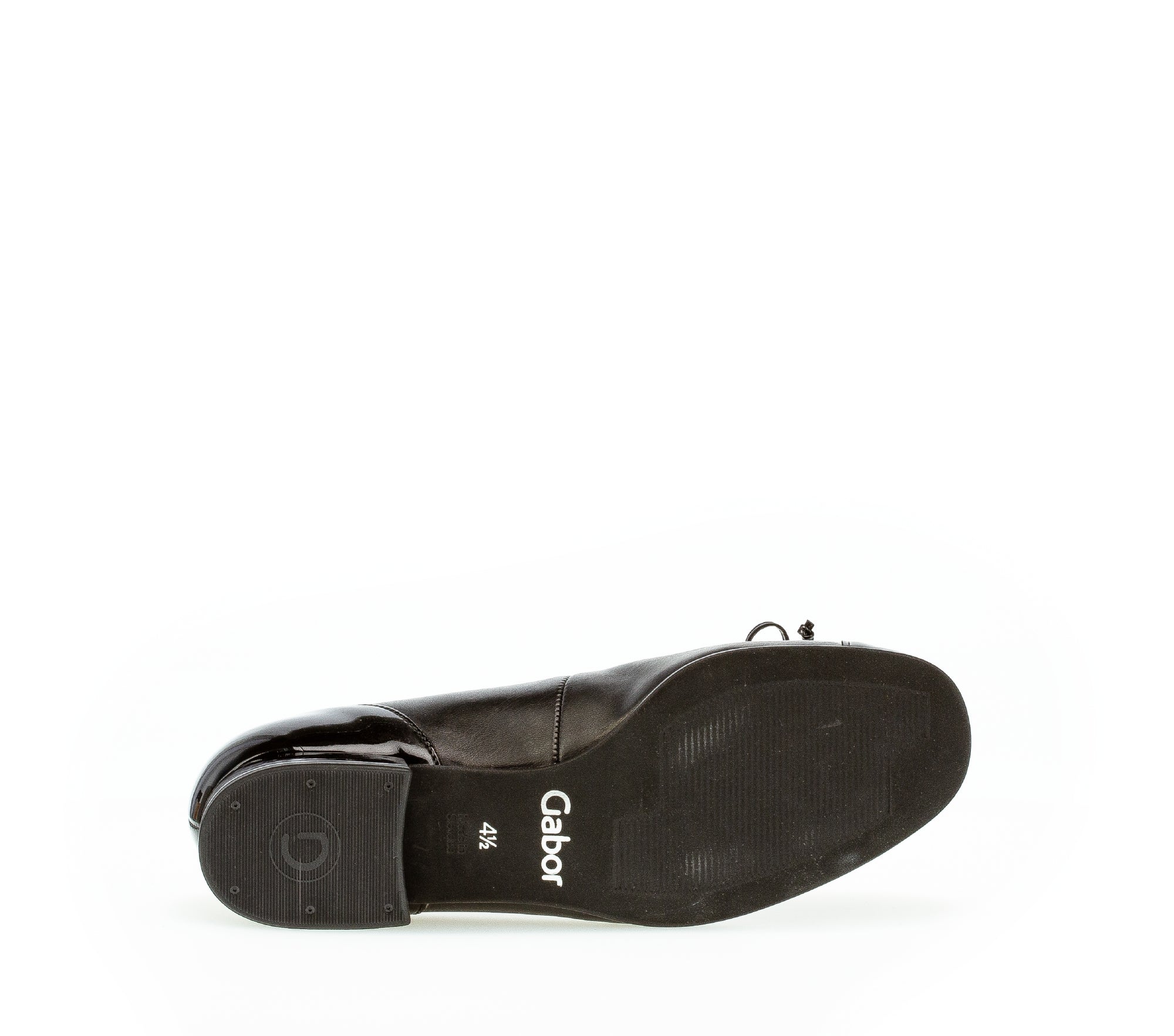 Ballerines noires en combinaison cuirs - Image 7