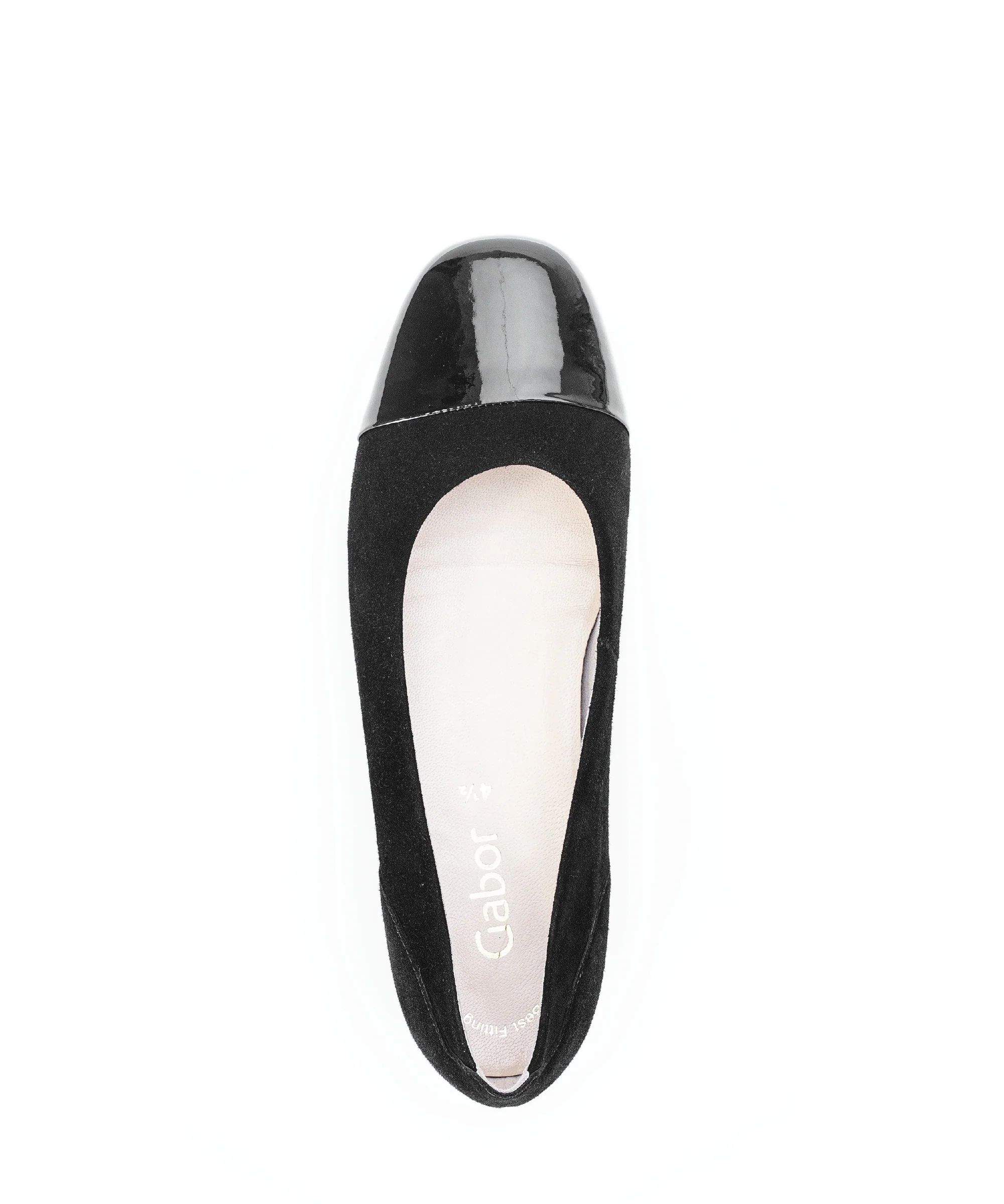 Ballerines noires en combinaison cuirs - Image 6