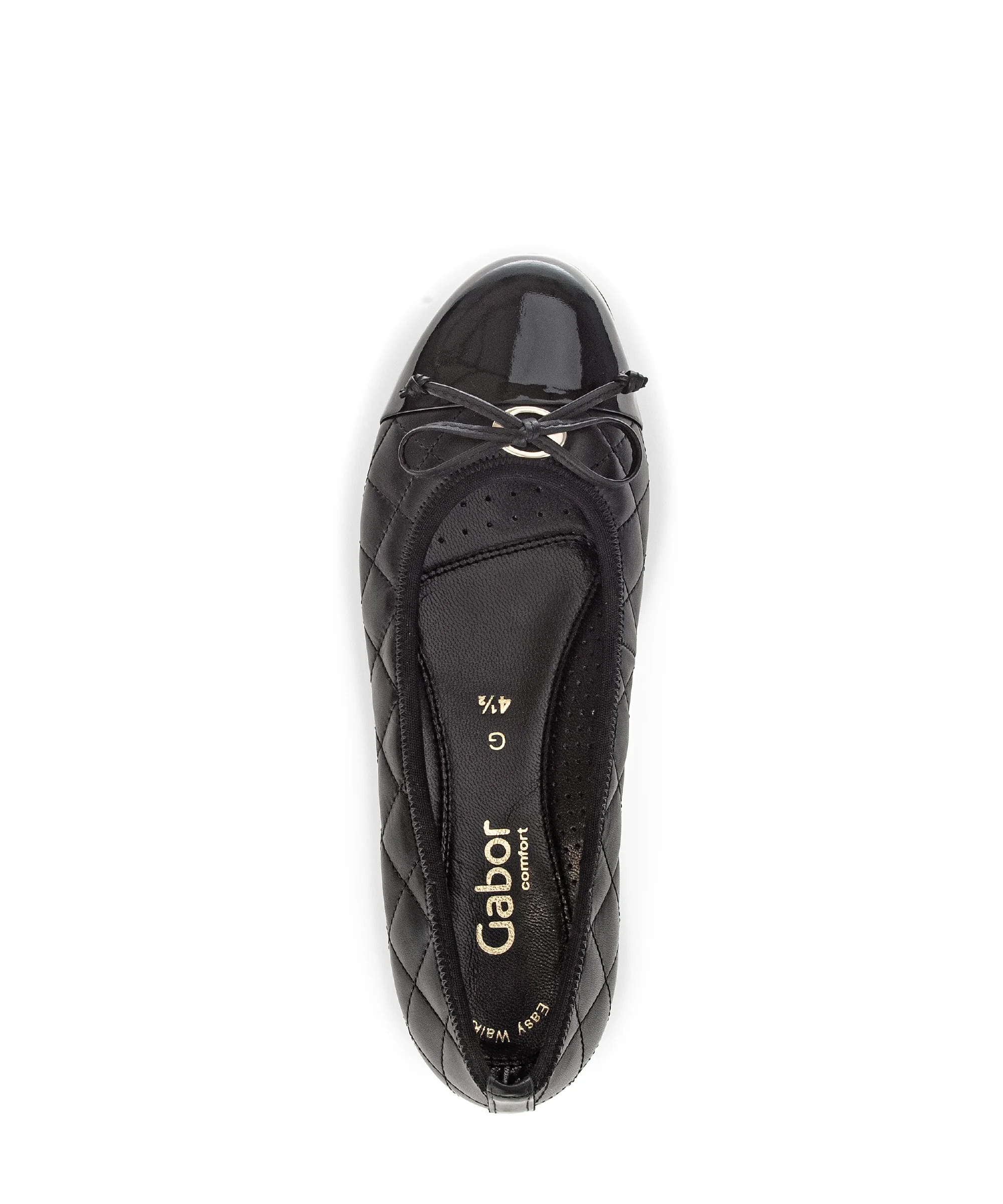 Ballerines noires en combinaison cuirs - Image 6