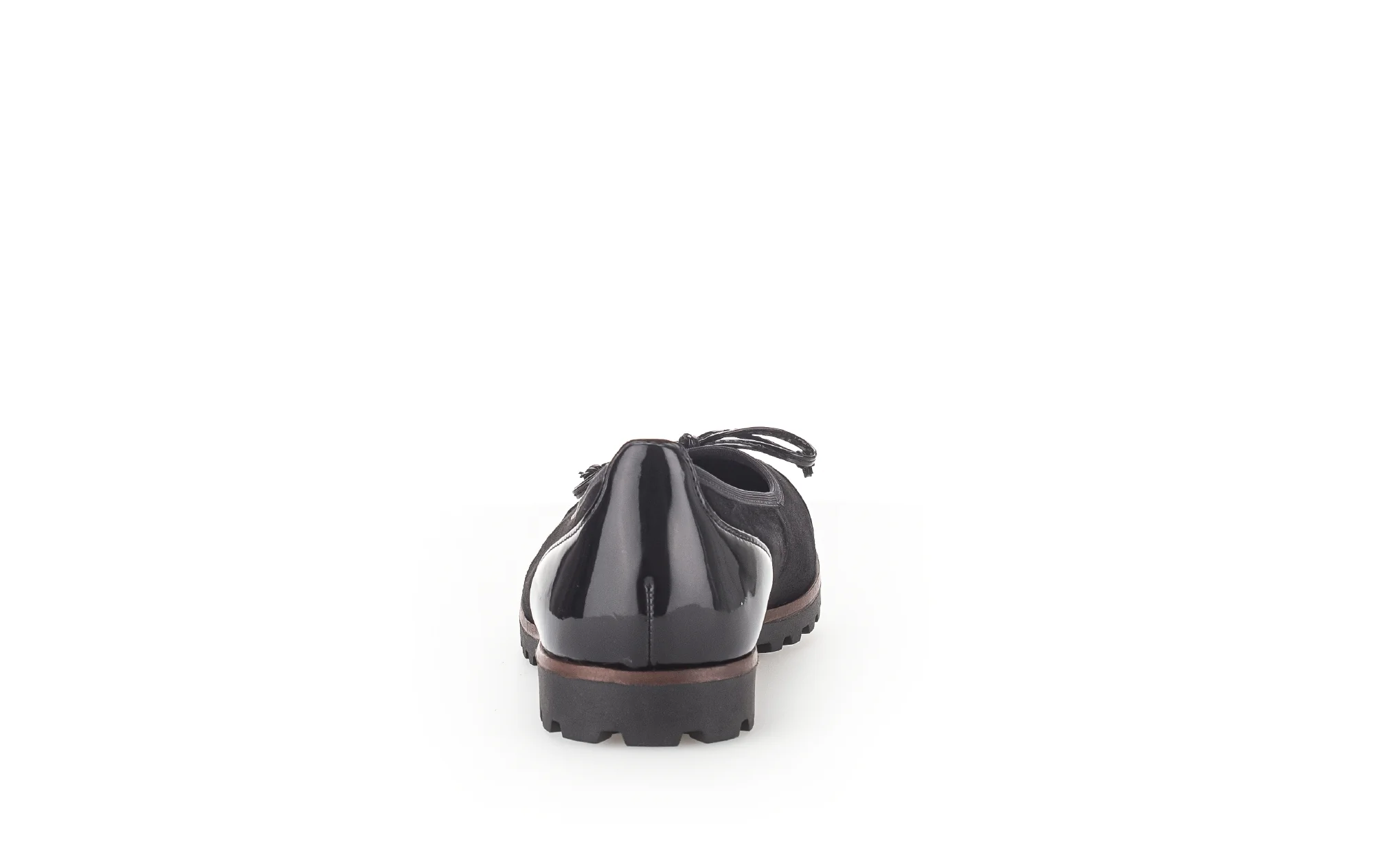 Ballerines noires en combinaison cuirs - Image 5