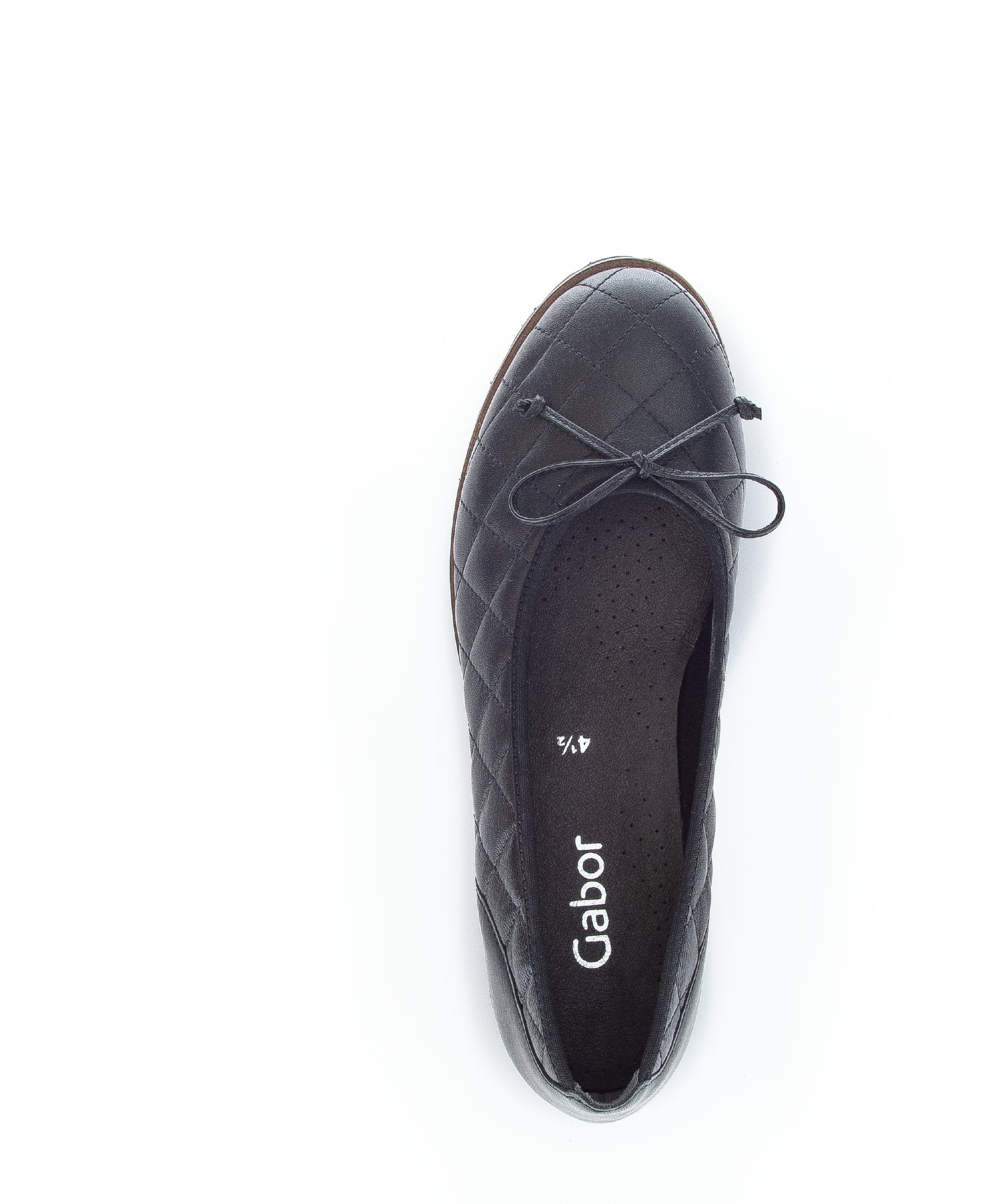 Ballerines noires en cuir - Image 4