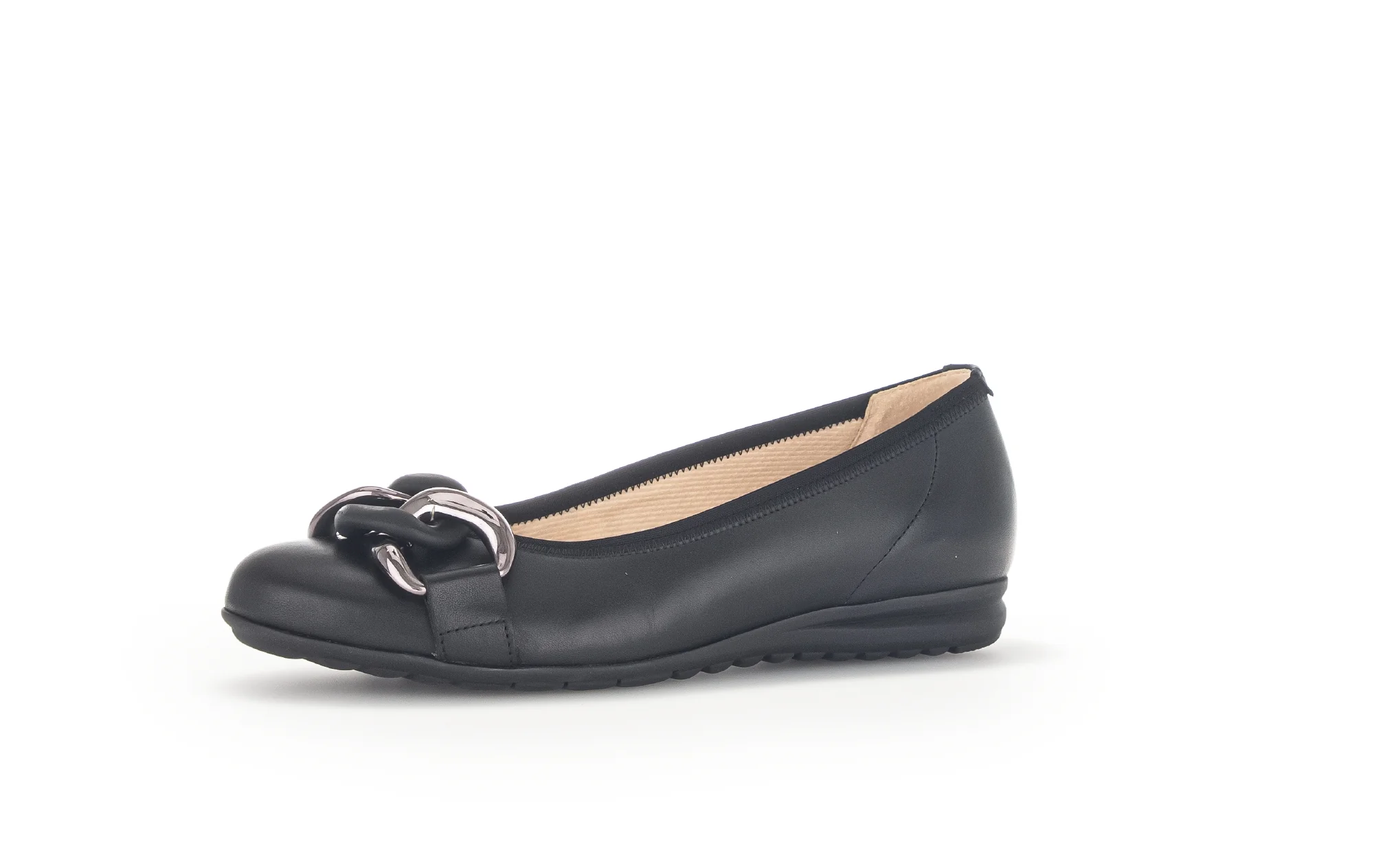 Ballerines noires en cuir - Image 3