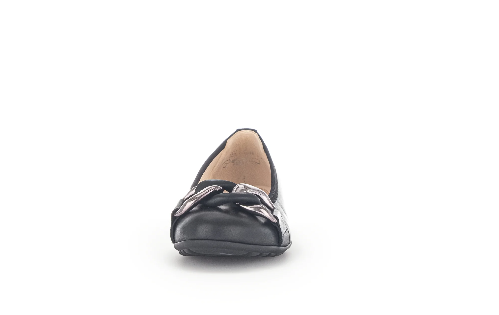 Ballerines noires en cuir - Image 4