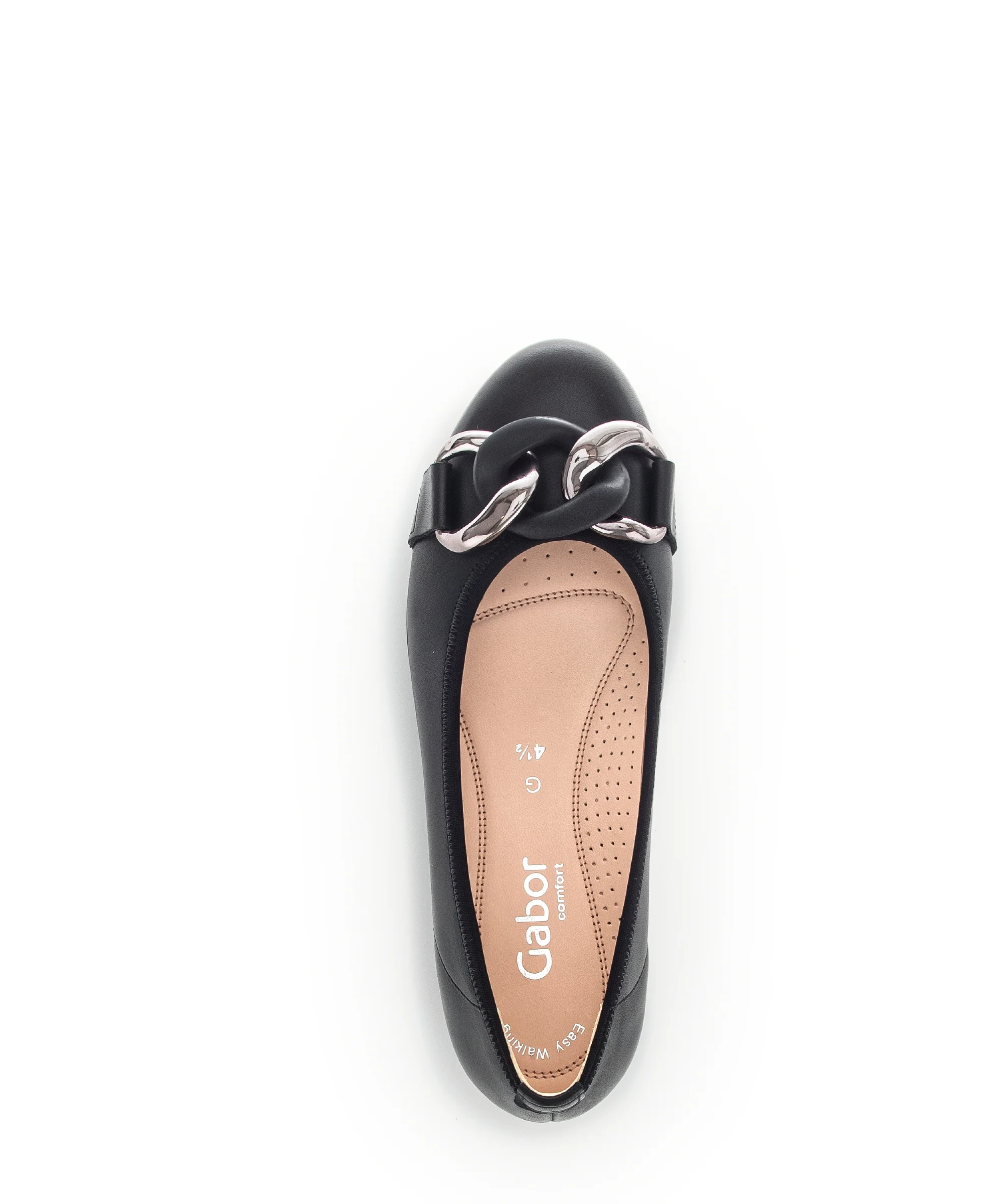 Ballerines noires en cuir - Image 5