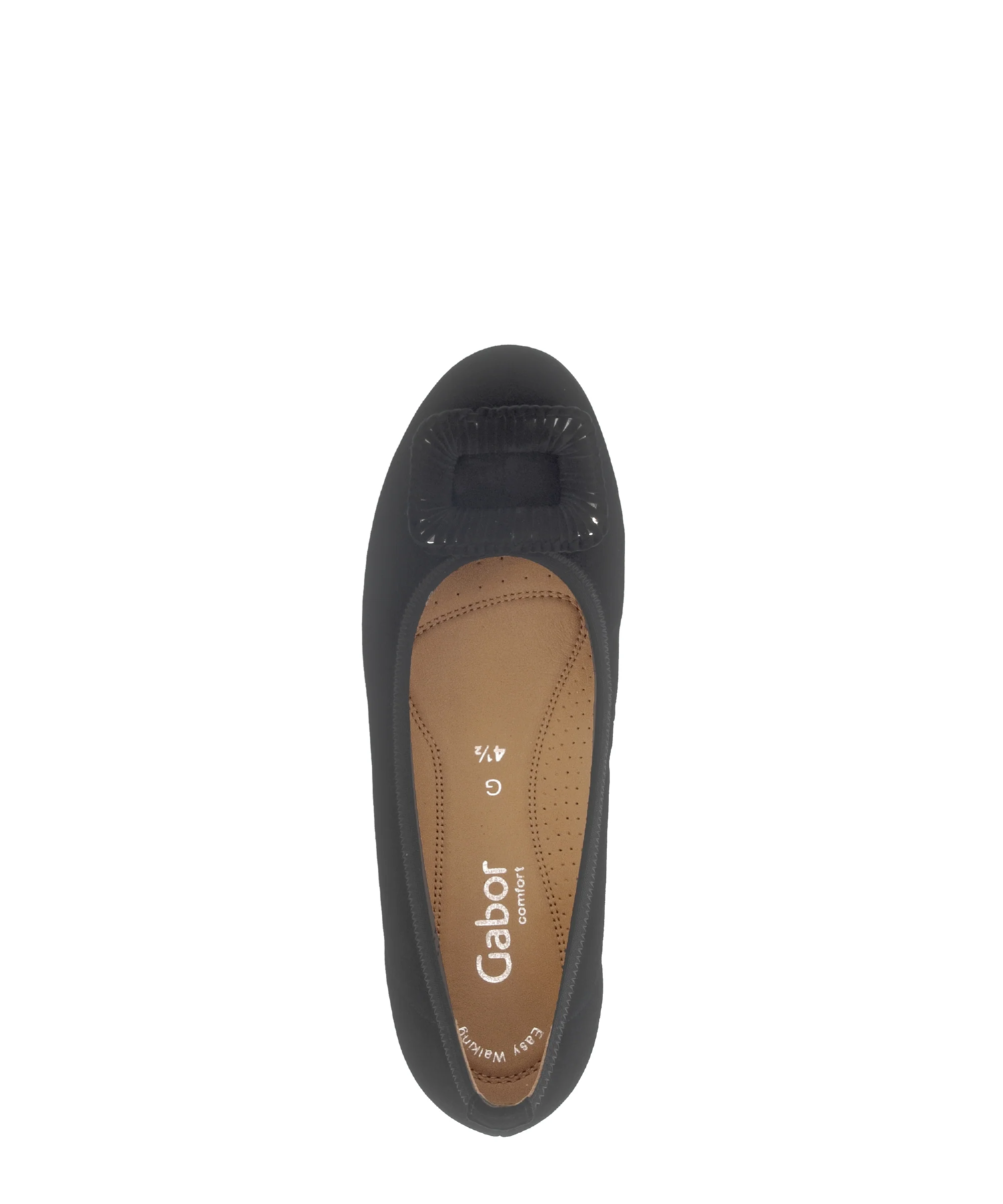 Ballerines noires en cuir - Image 3