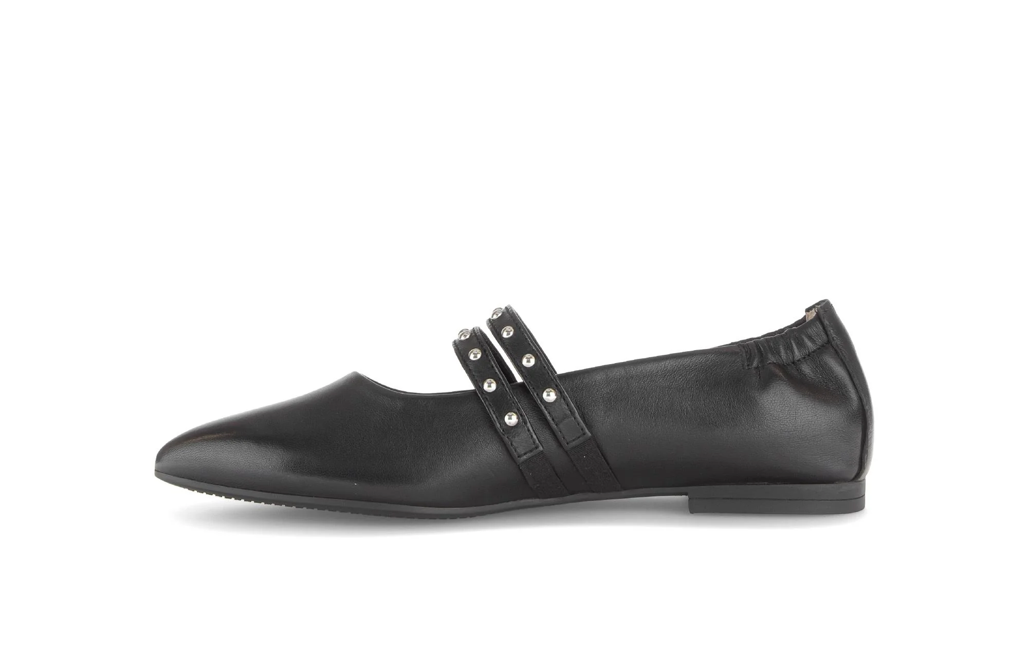 Ballerines noires en cuir - Image 2