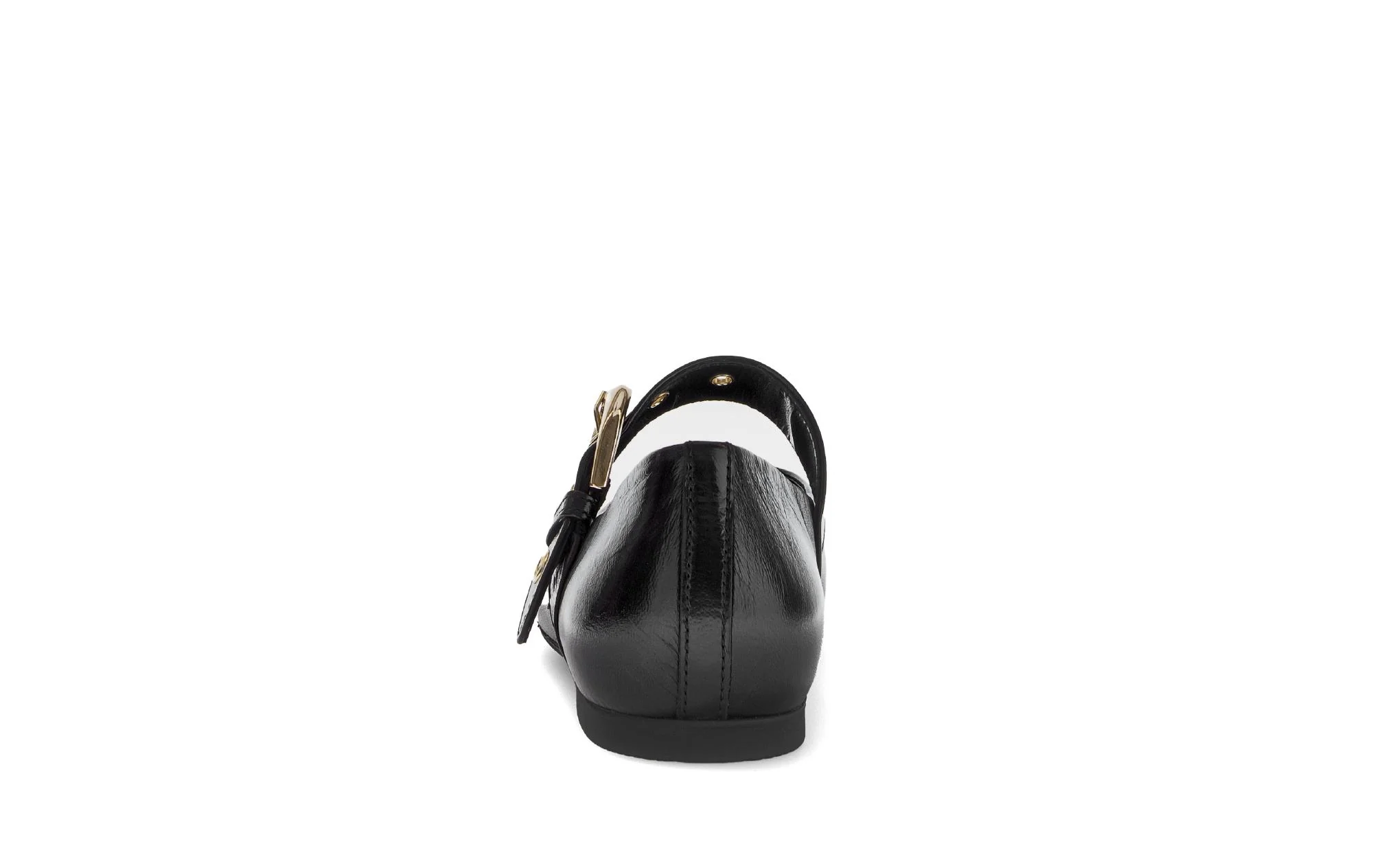 Ballerines noires en cuir lisse - Image 4