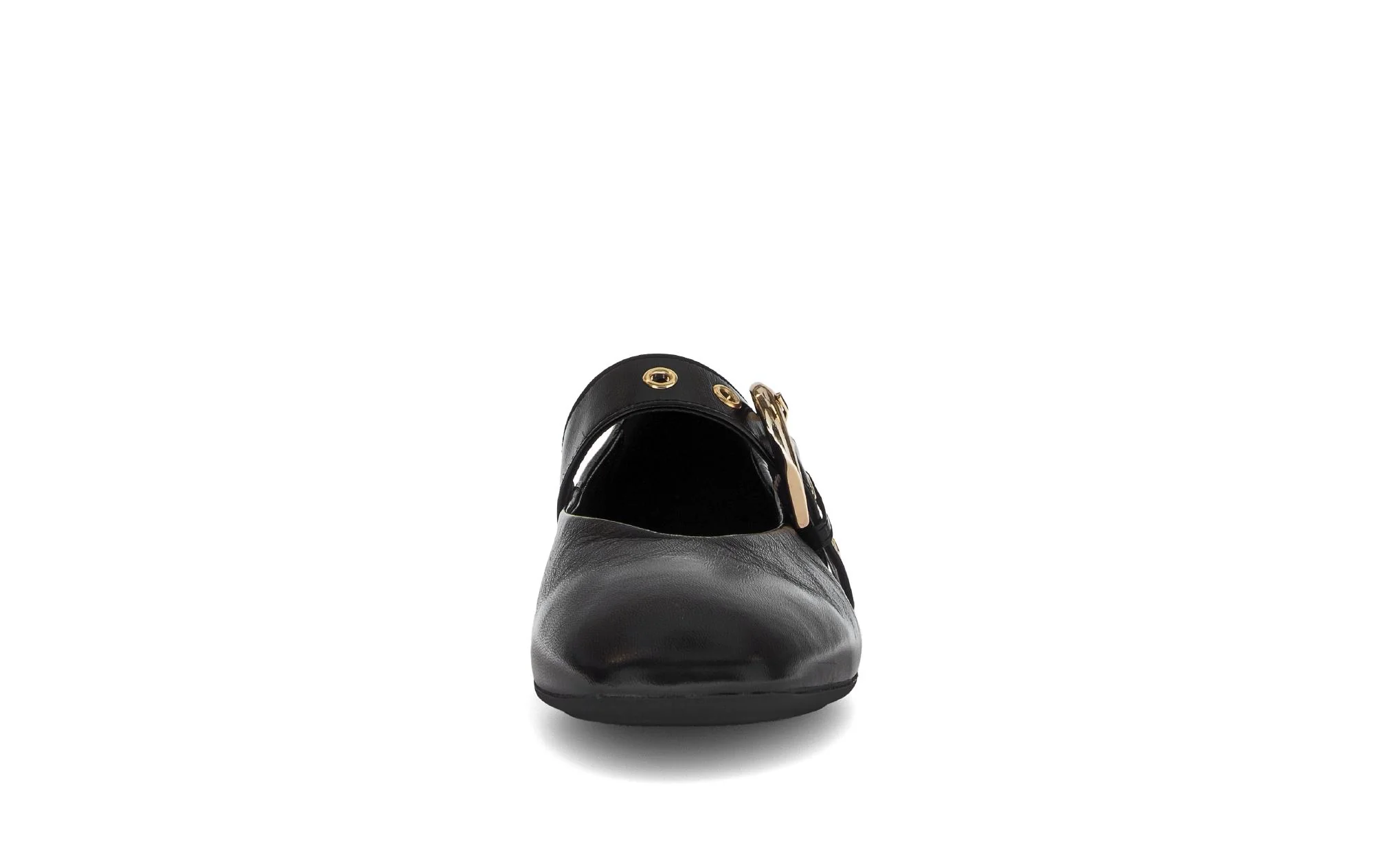 Ballerines noires en cuir lisse - Image 5