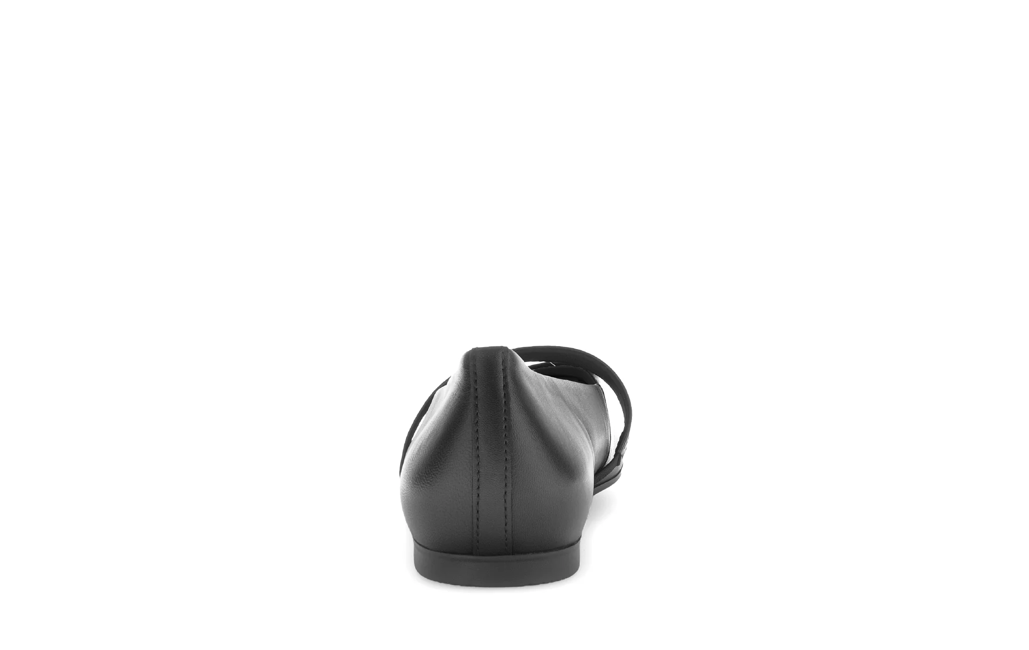 Ballerines noires en cuir lisse - Image 4