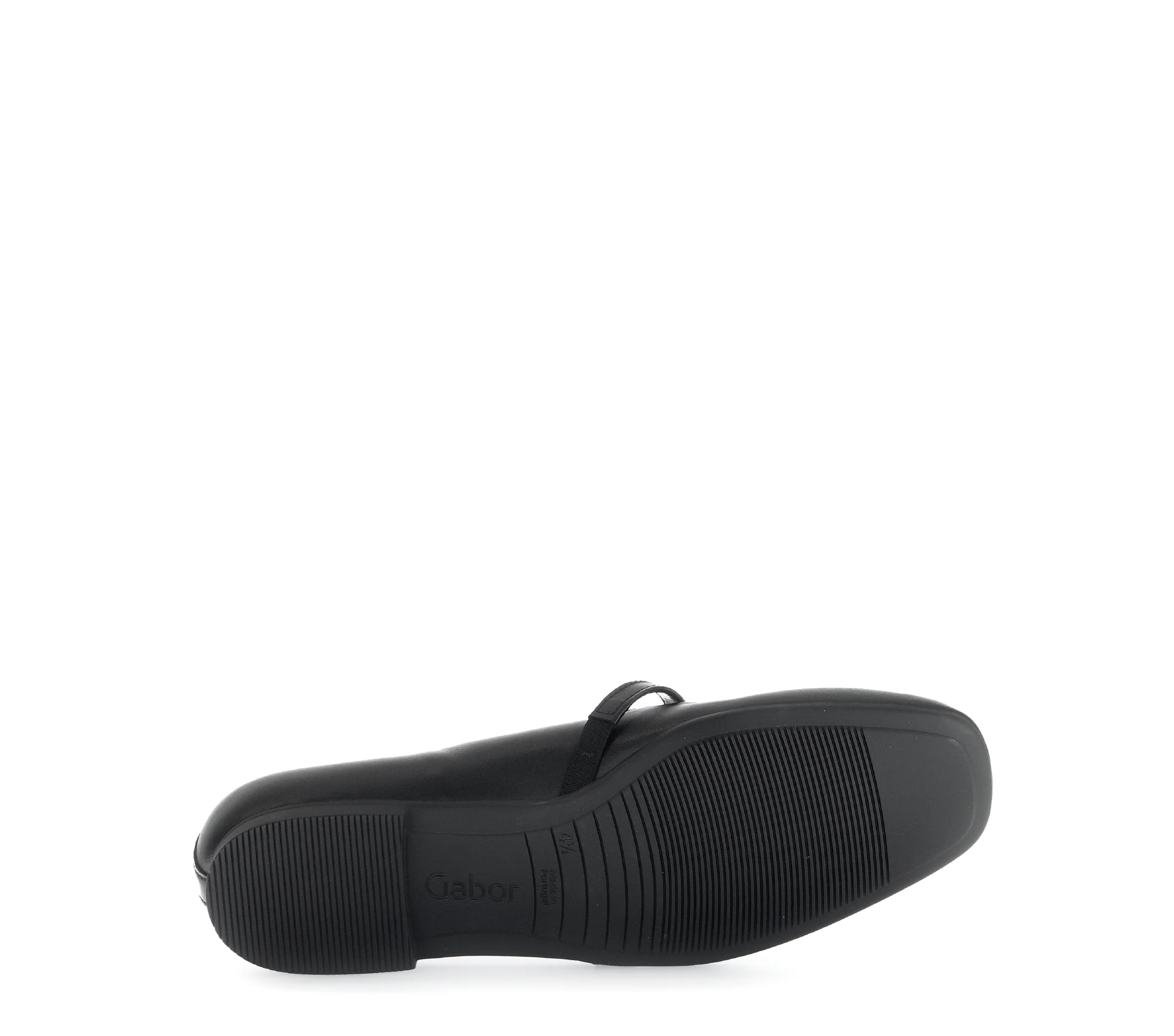 Ballerines noires en cuir lisse - Image 6