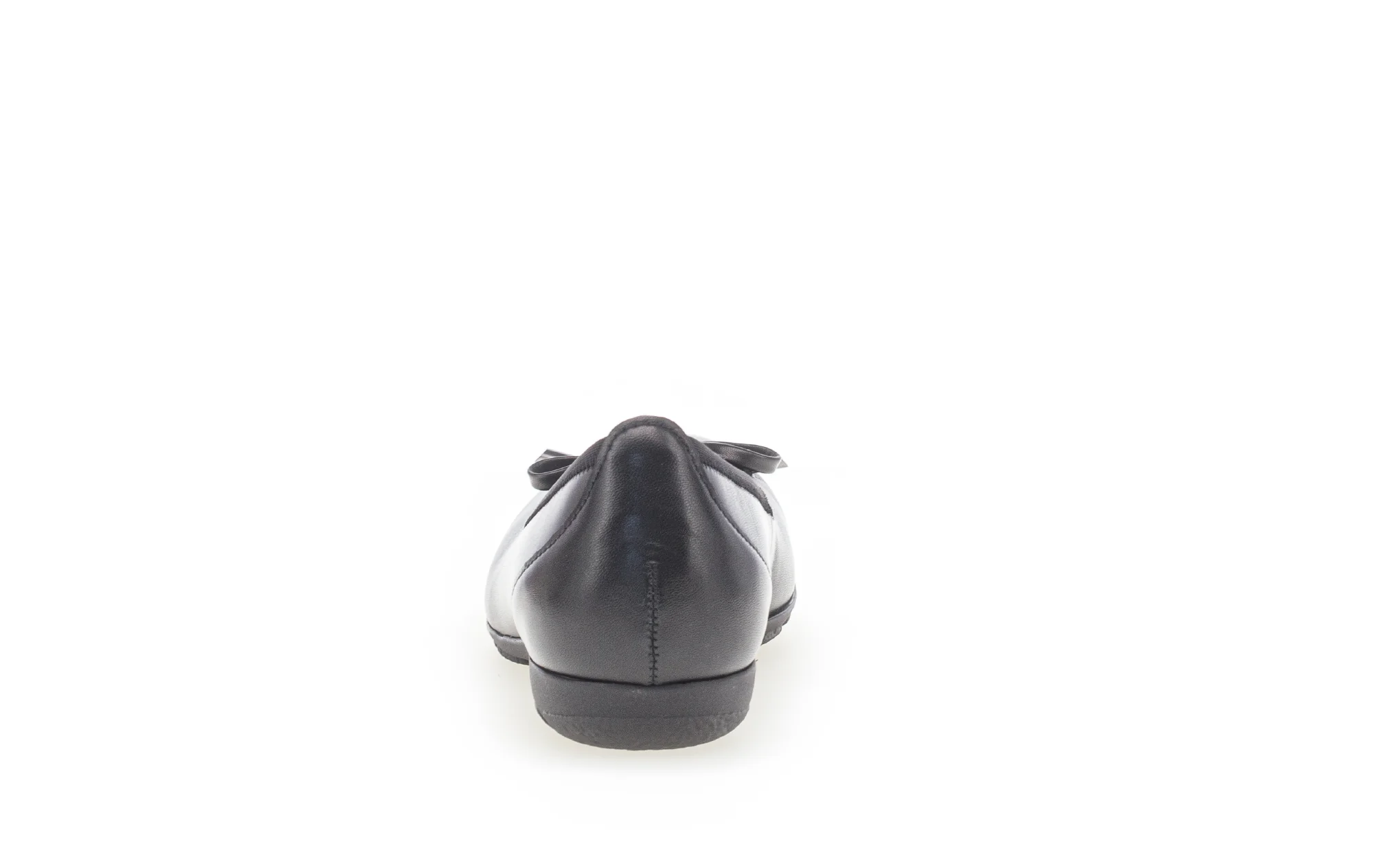 Ballerines noires en cuir lisse - Image 4