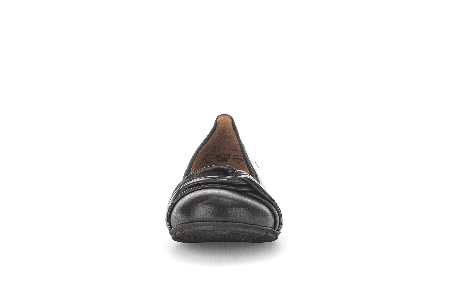 Ballerines noires en cuir lisse - Image 5