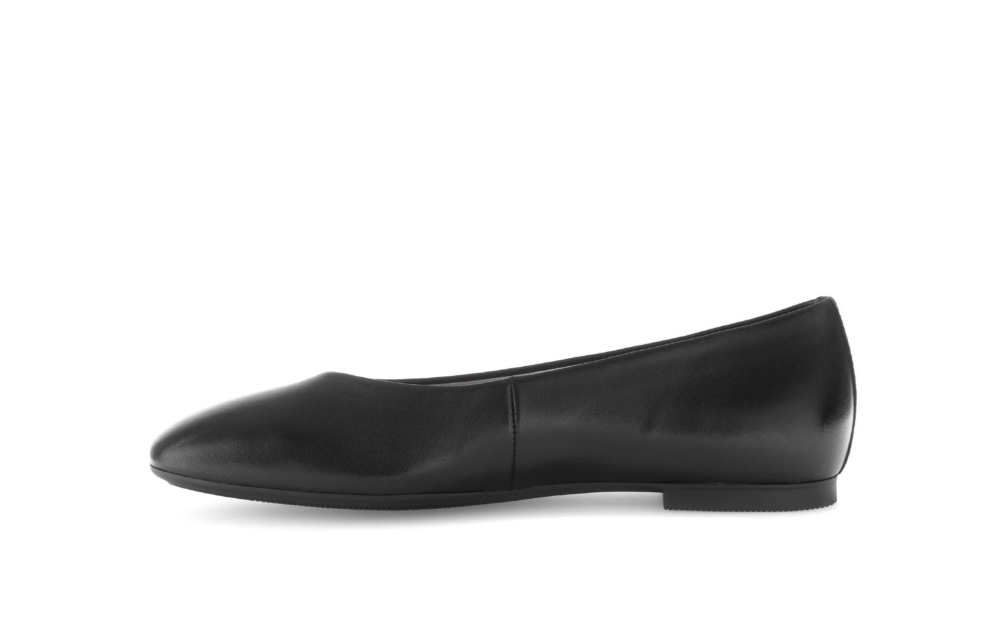 Ballerines noires en cuir lisse - Image 2