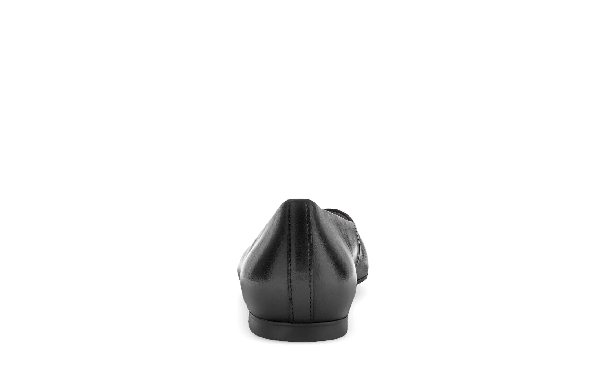 Ballerines noires en cuir lisse - Image 4