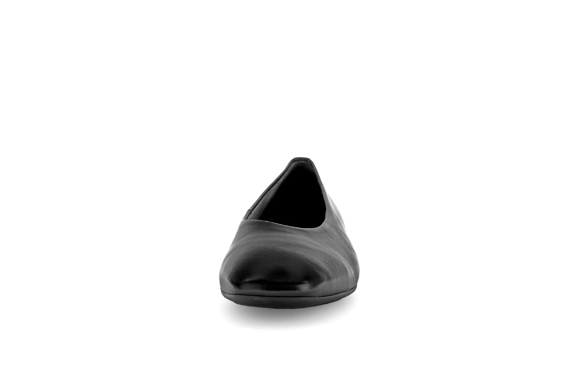 Ballerines noires en cuir lisse - Image 5