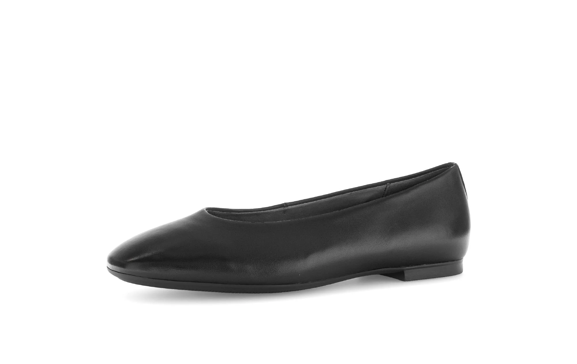 Ballerines noires en cuir lisse - Image 6