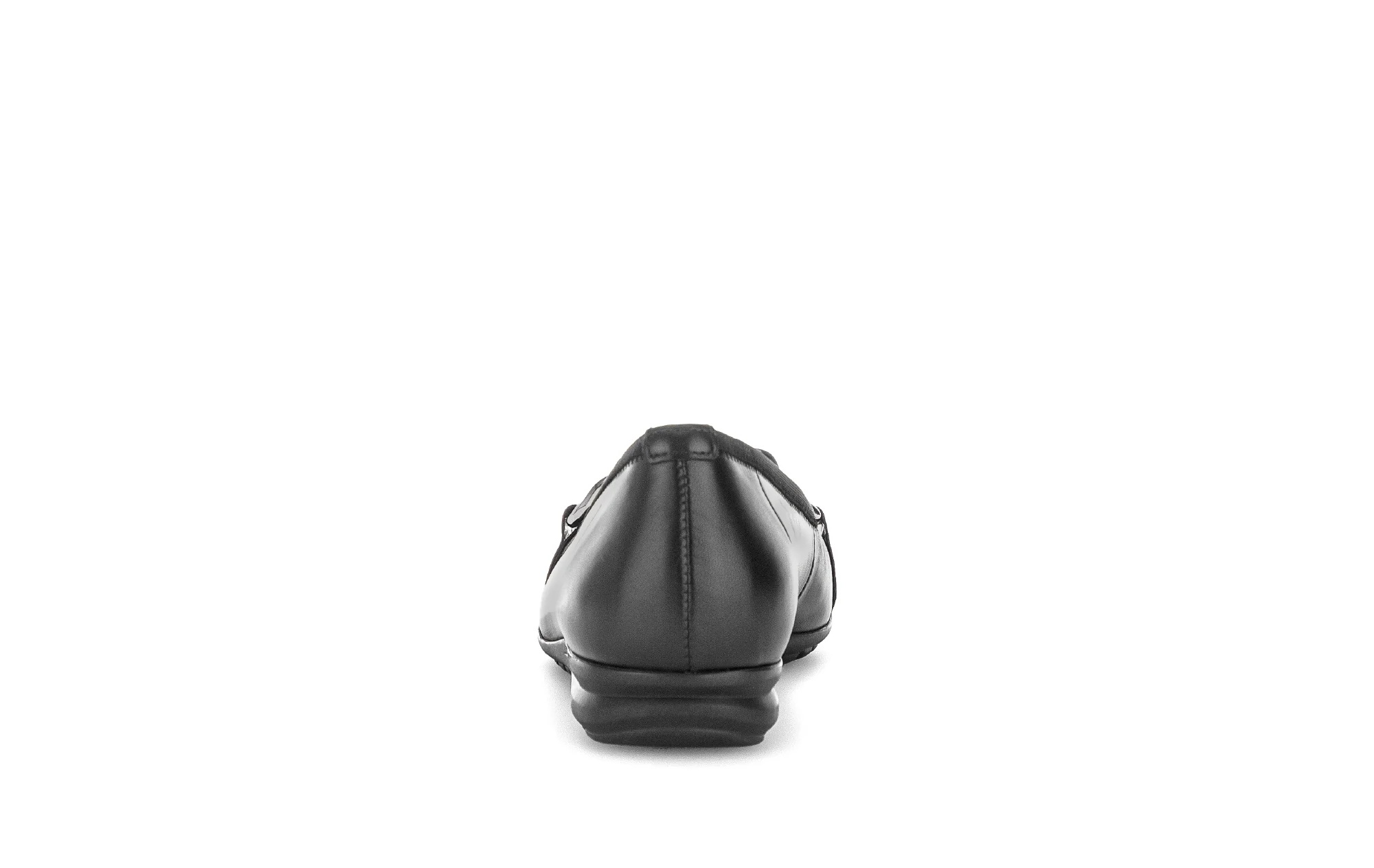 Ballerines noires en cuir lisse - Image 4