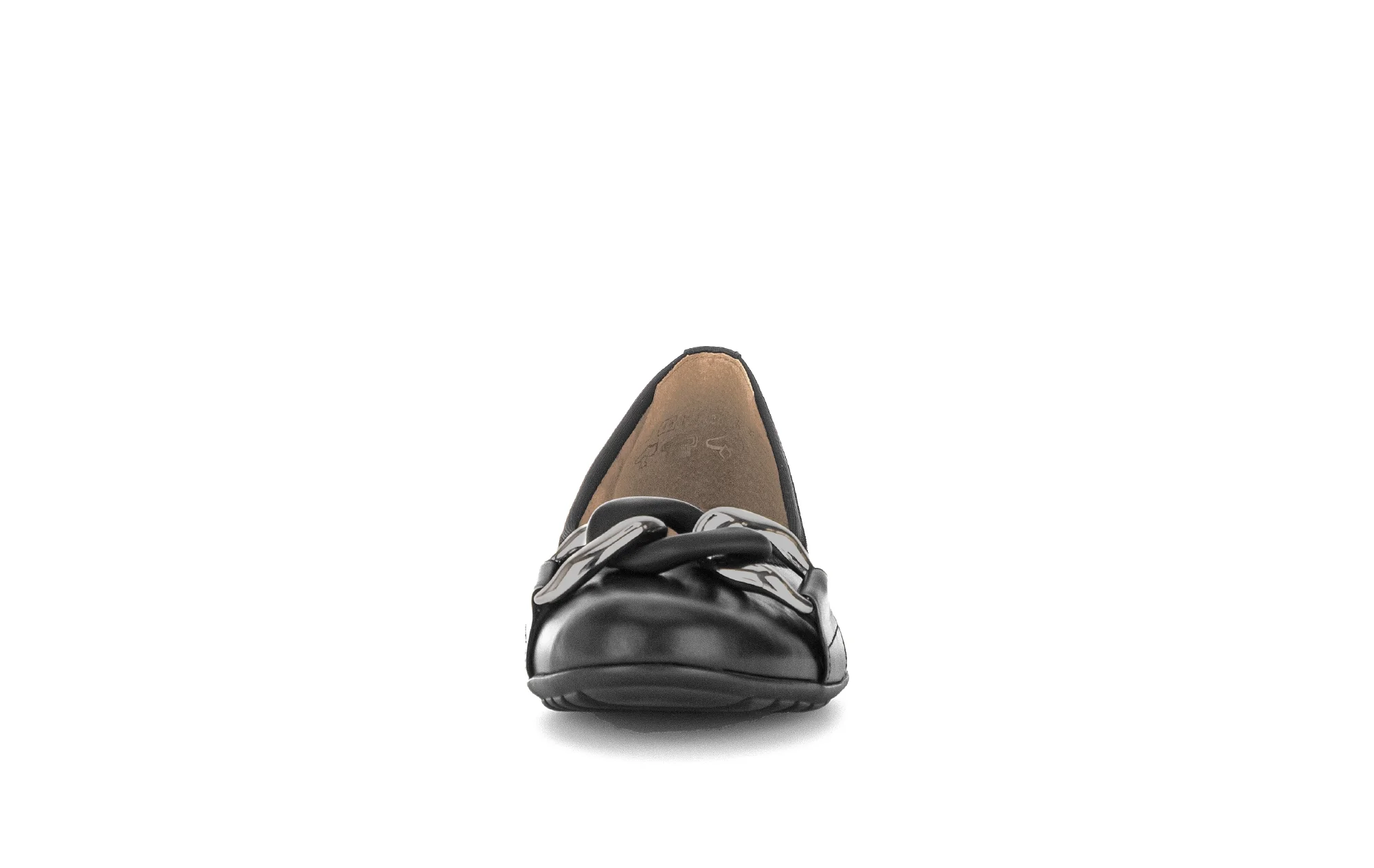 Ballerines noires en cuir lisse - Image 5