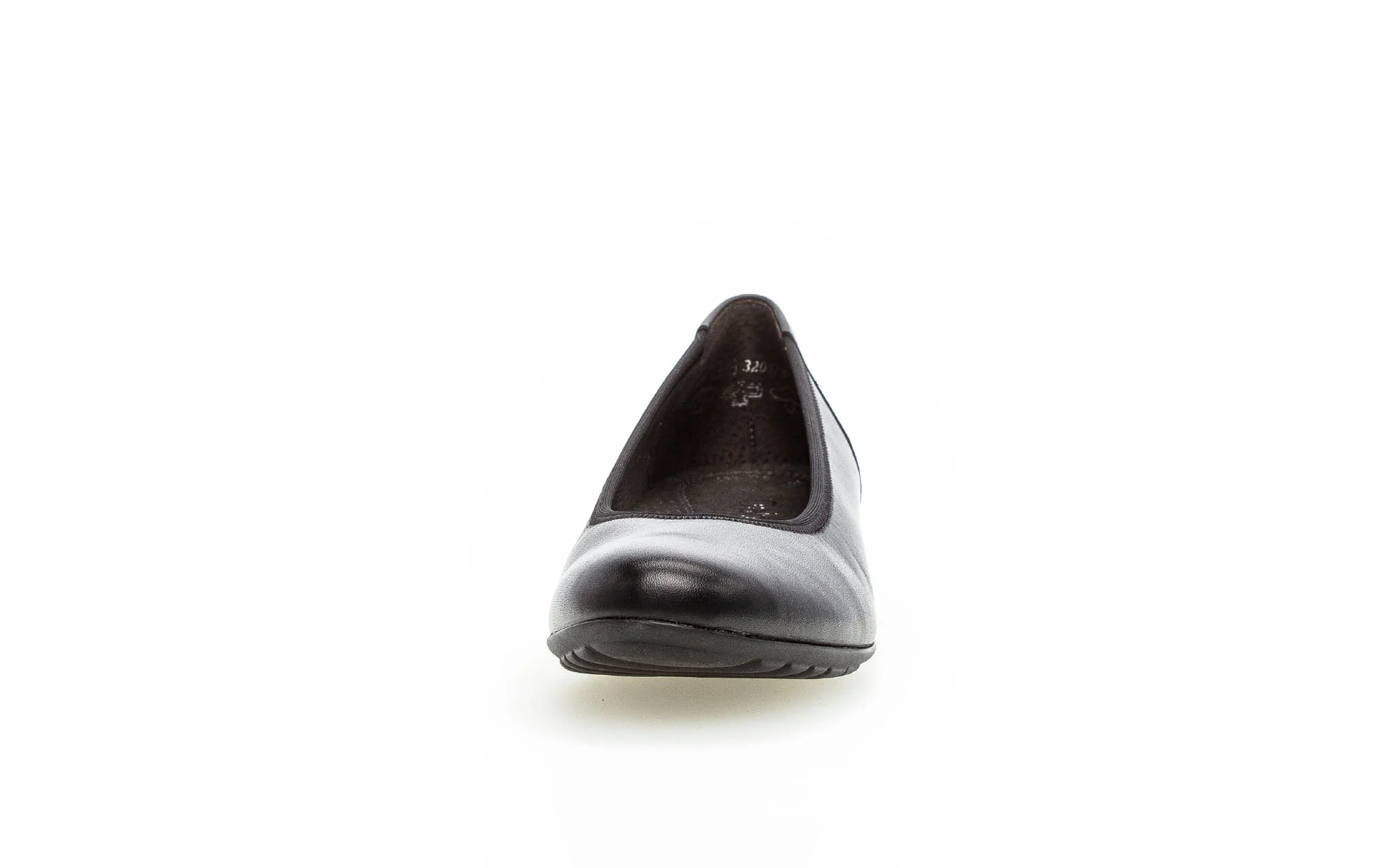 Ballerines noires en cuir lisse - Image 3