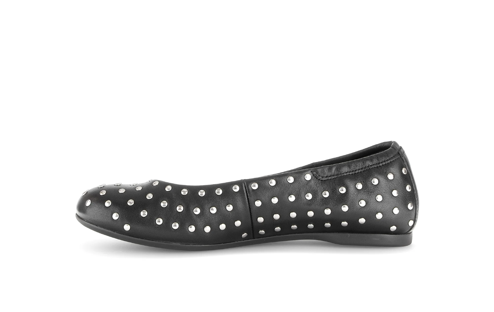 Ballerines noires en cuir lisse - Image 2