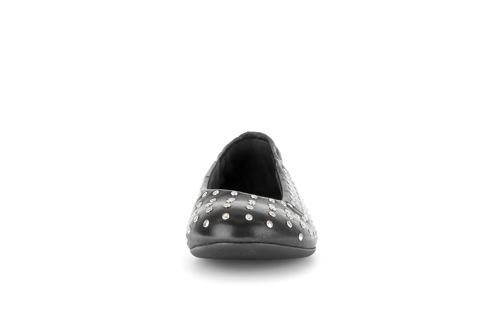 Ballerines noires en cuir lisse - Image 5