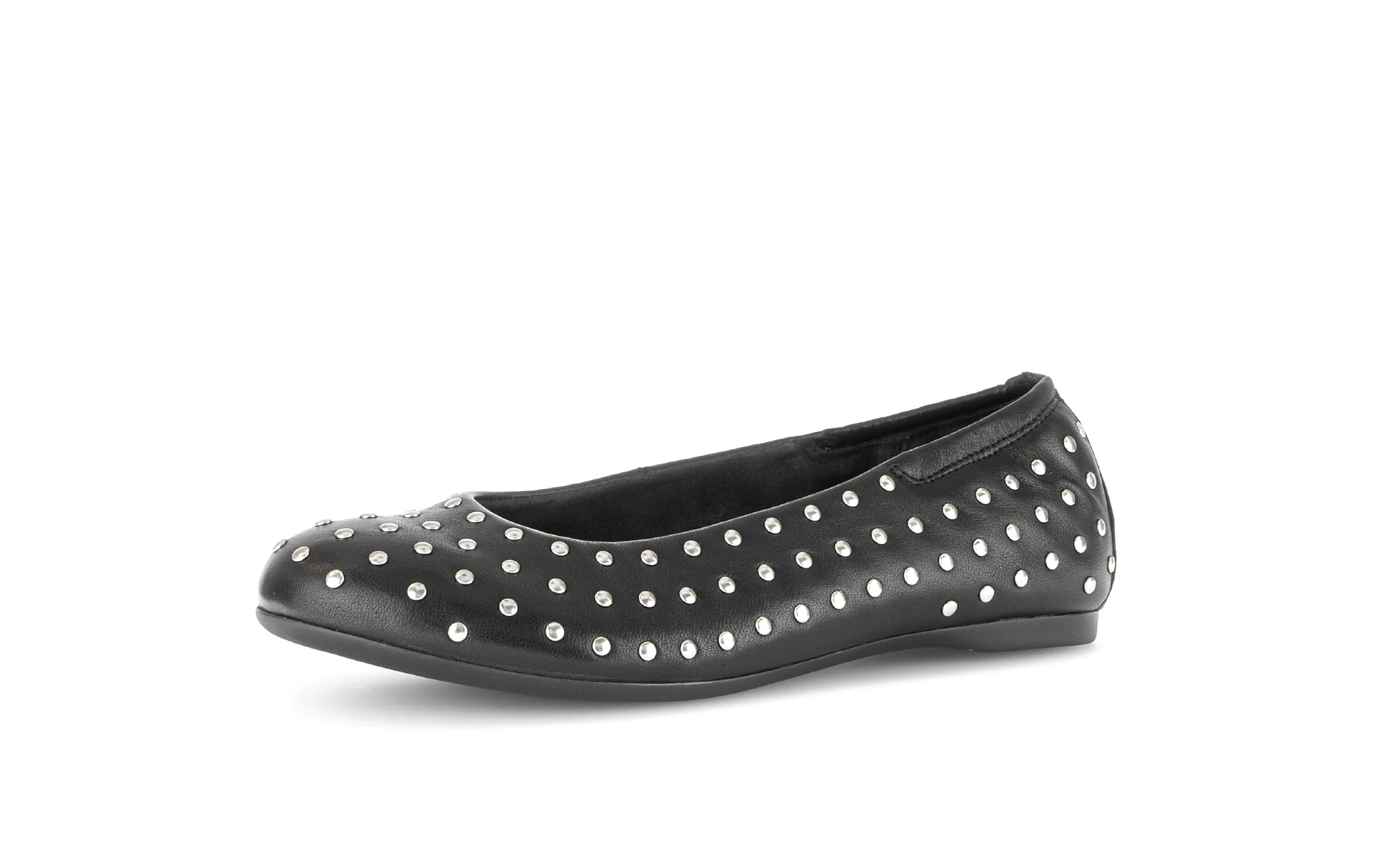 Ballerines noires en cuir lisse - Image 6