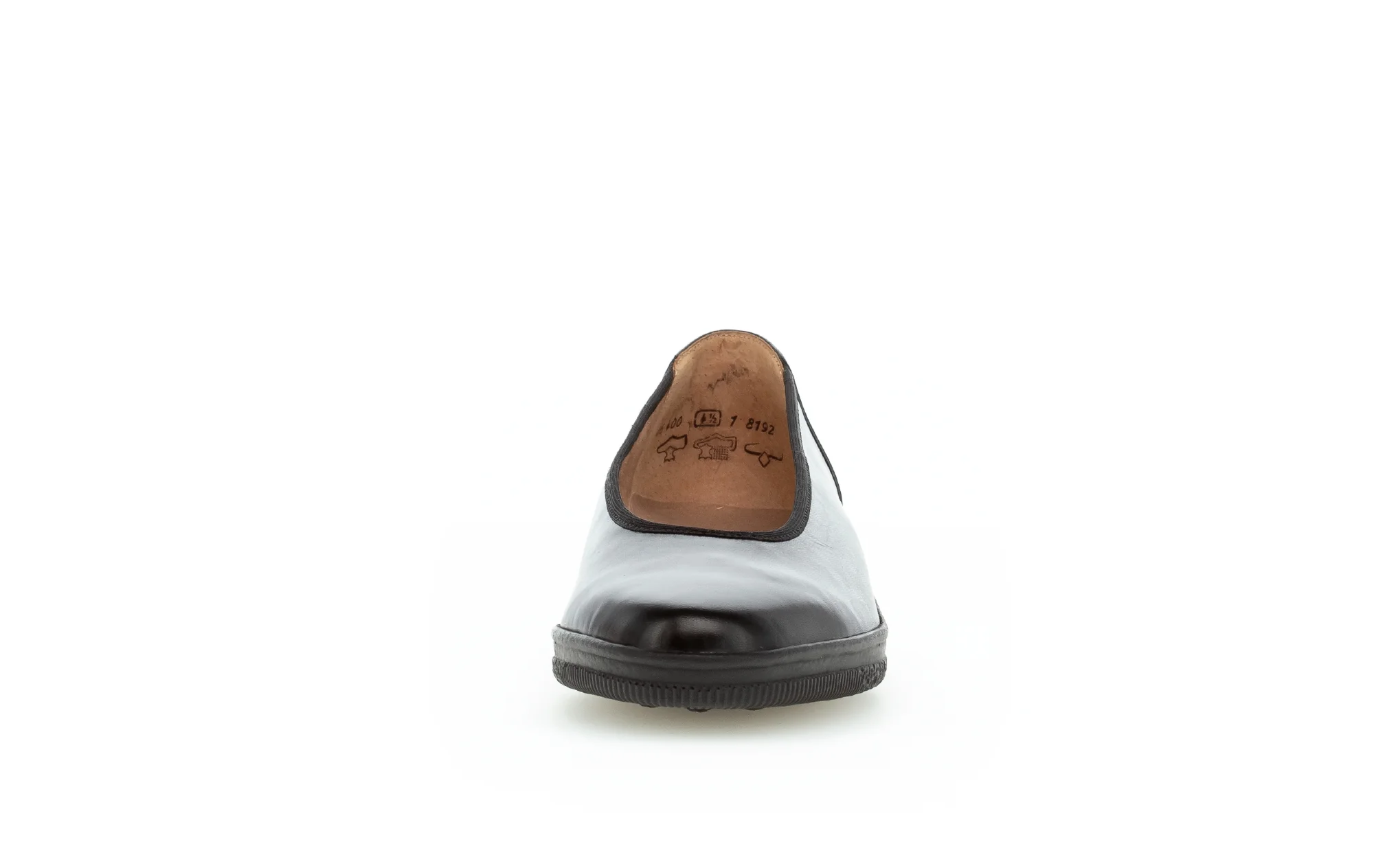 Ballerines noires en cuir lisse - Image 5