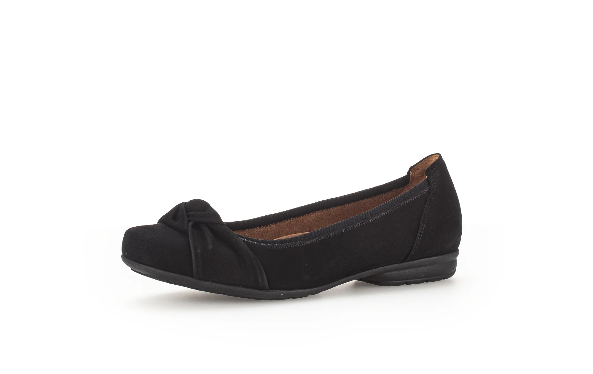 Ballerines noires en cuir lisse - Image 3