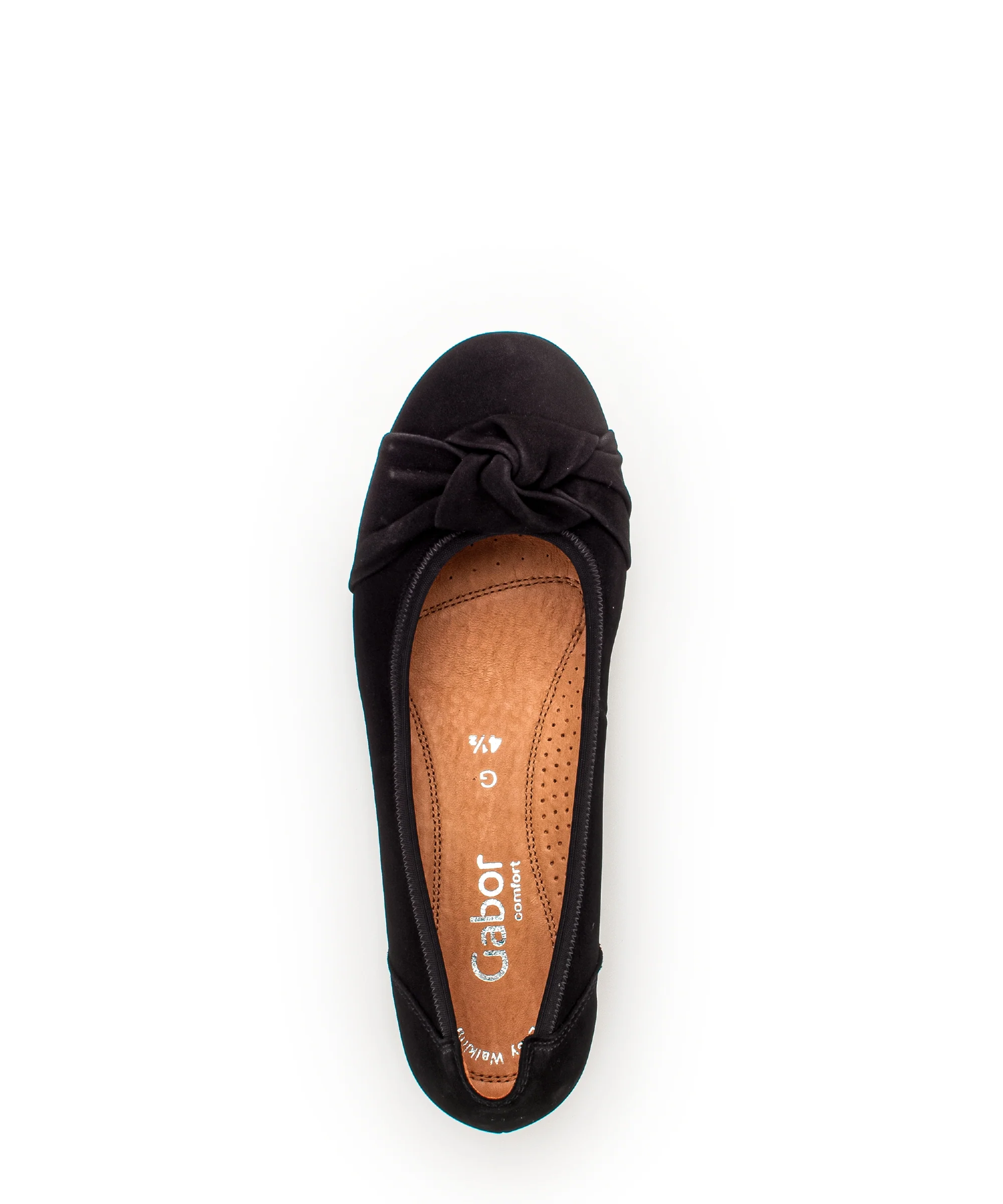 Ballerines noires en cuir lisse - Image 5