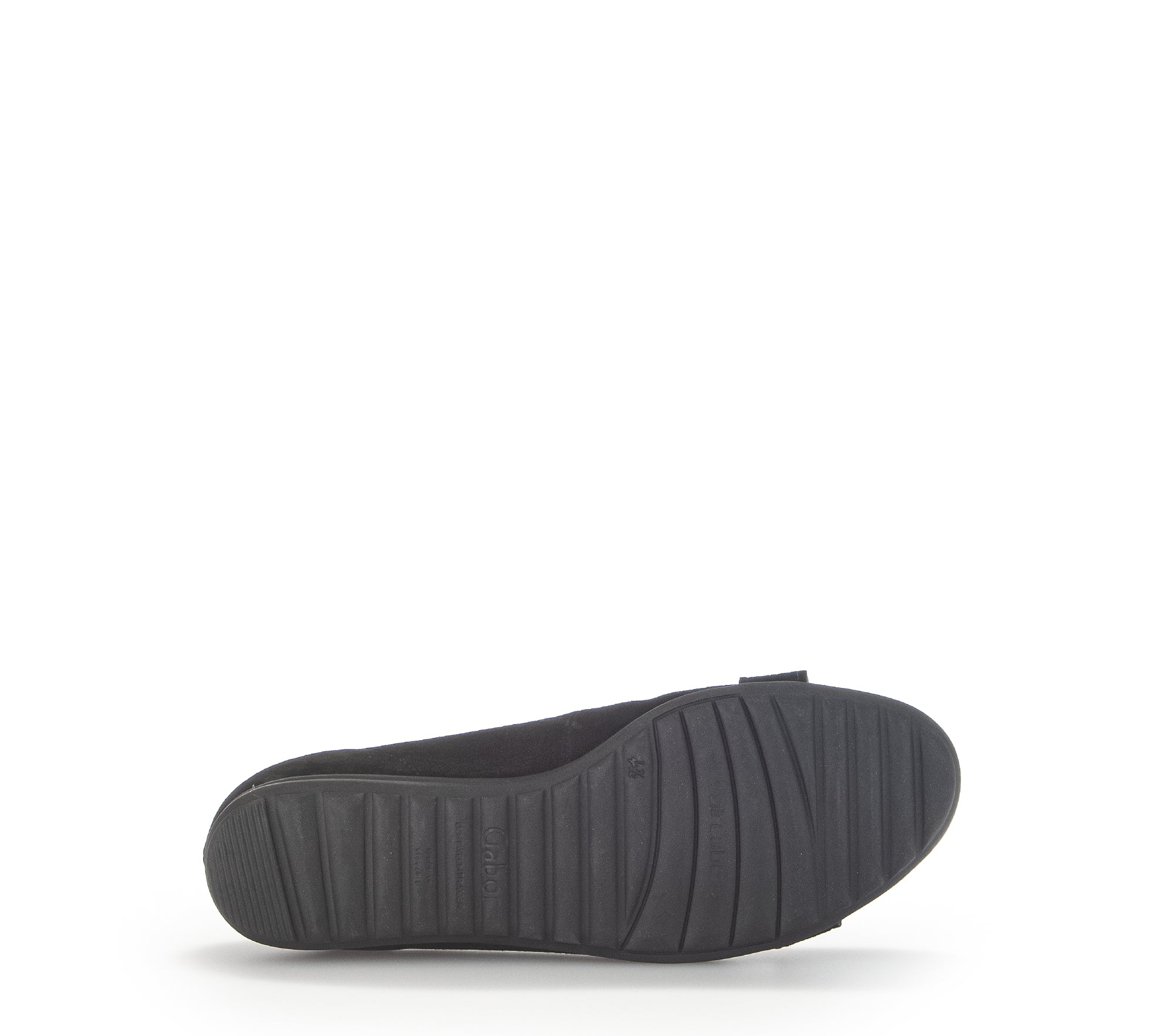 Ballerines noires en cuir velours - Image 6