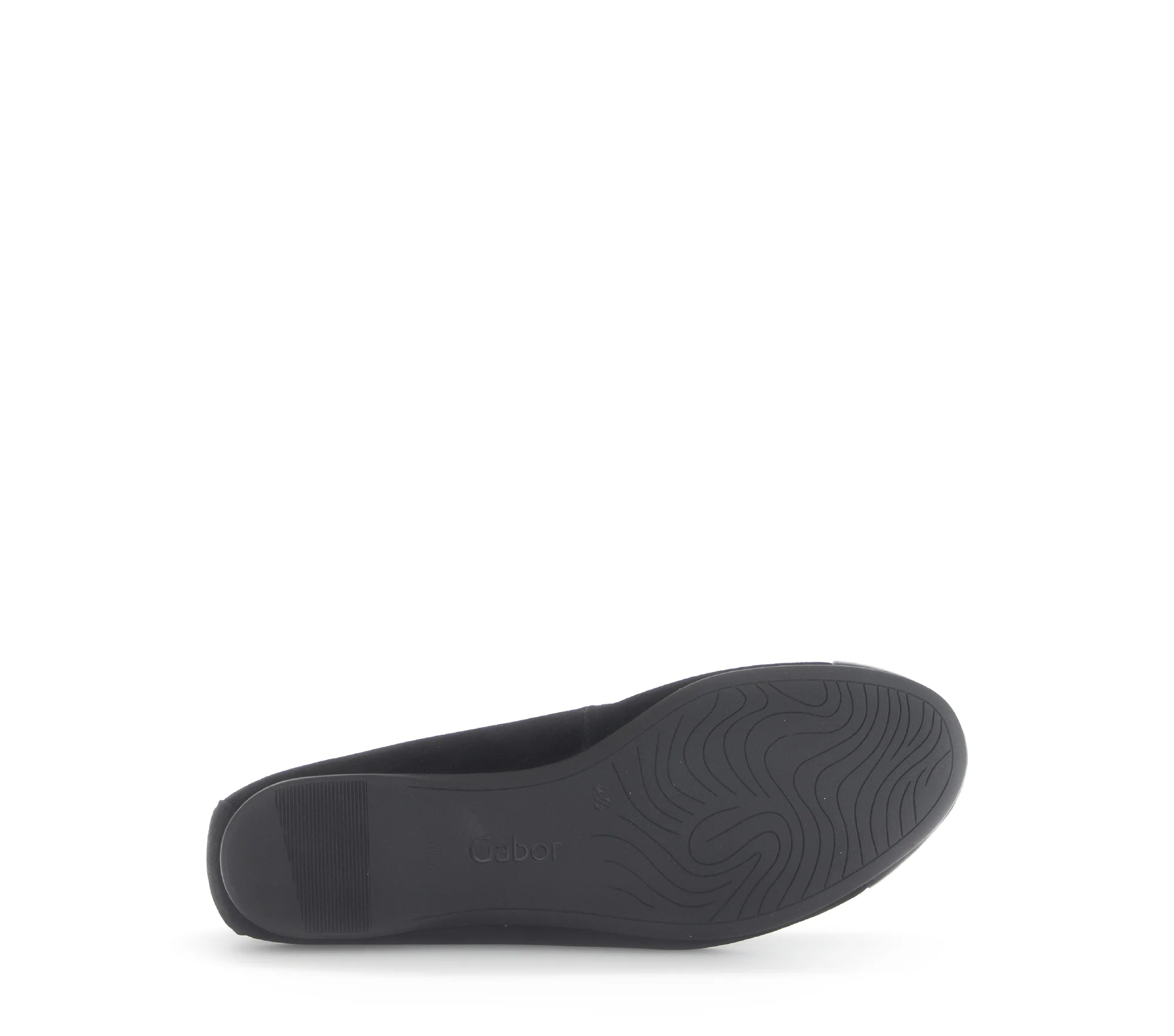 Ballerines noires en cuir velours - Image 6