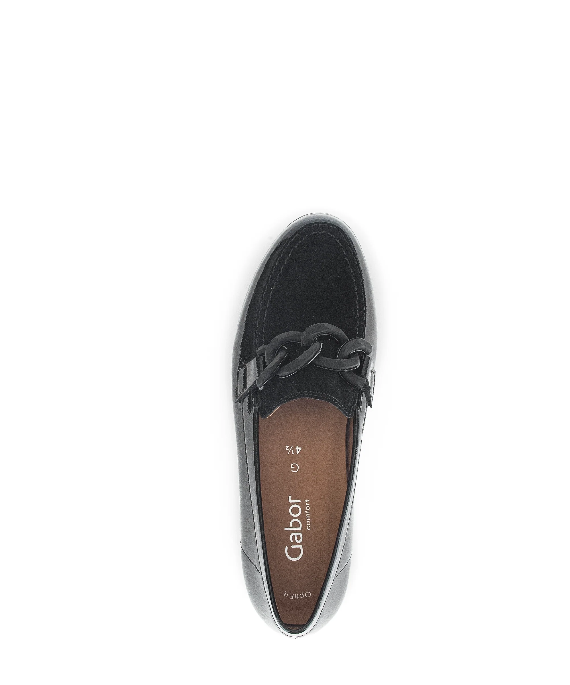 Ballerines noires en cuir vernis - Image 3
