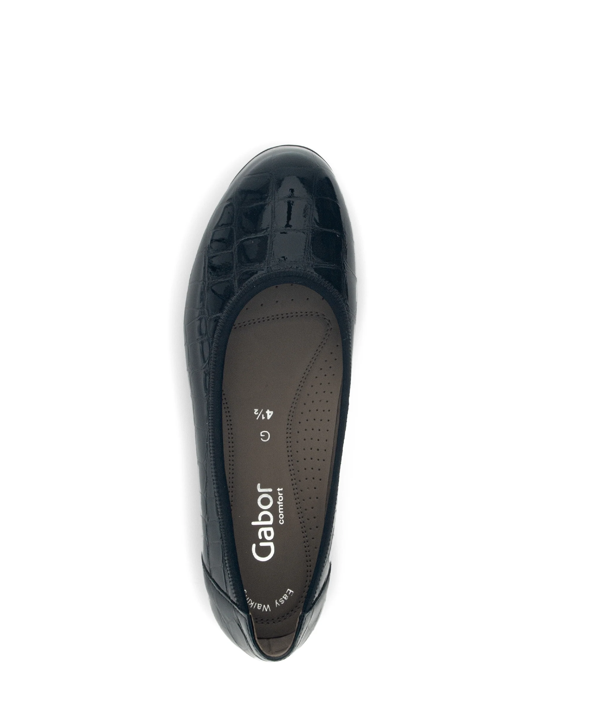 Ballerines noires en cuir vernis - Image 3