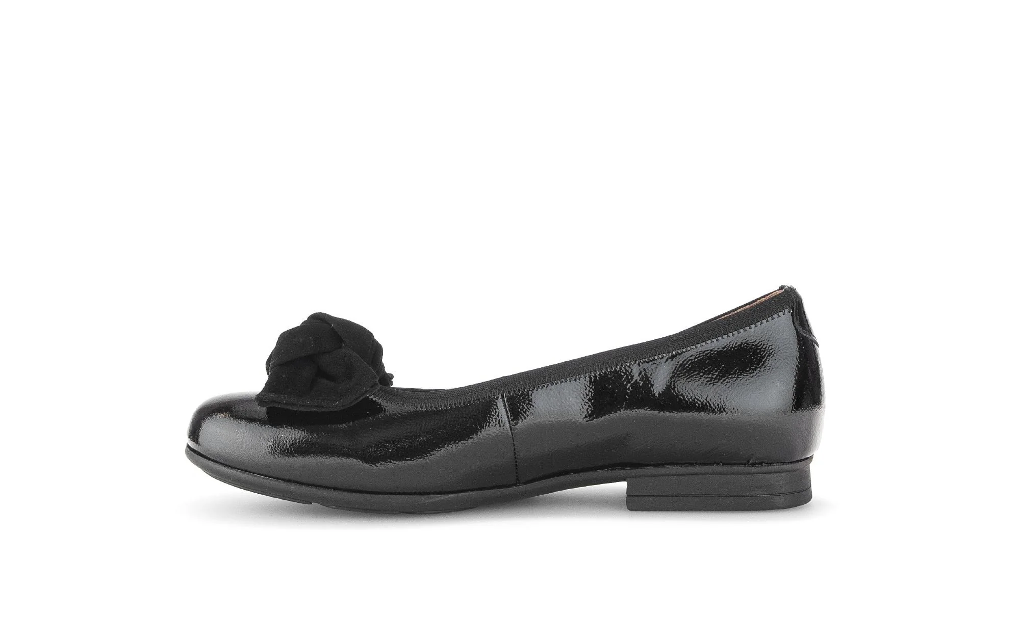 Ballerines noires en cuir vernis - Image 2