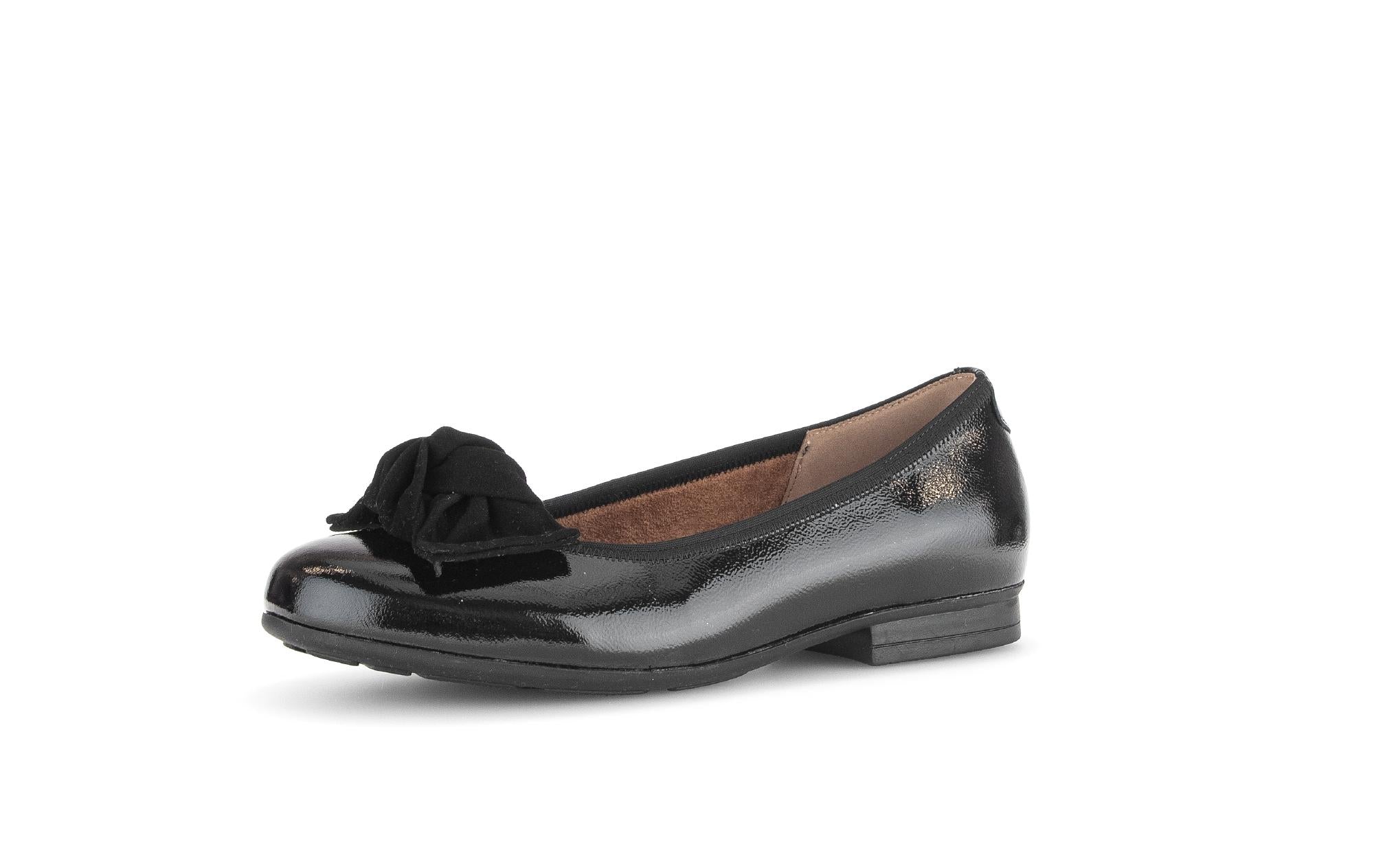 Ballerines noires en cuir vernis - Image 6