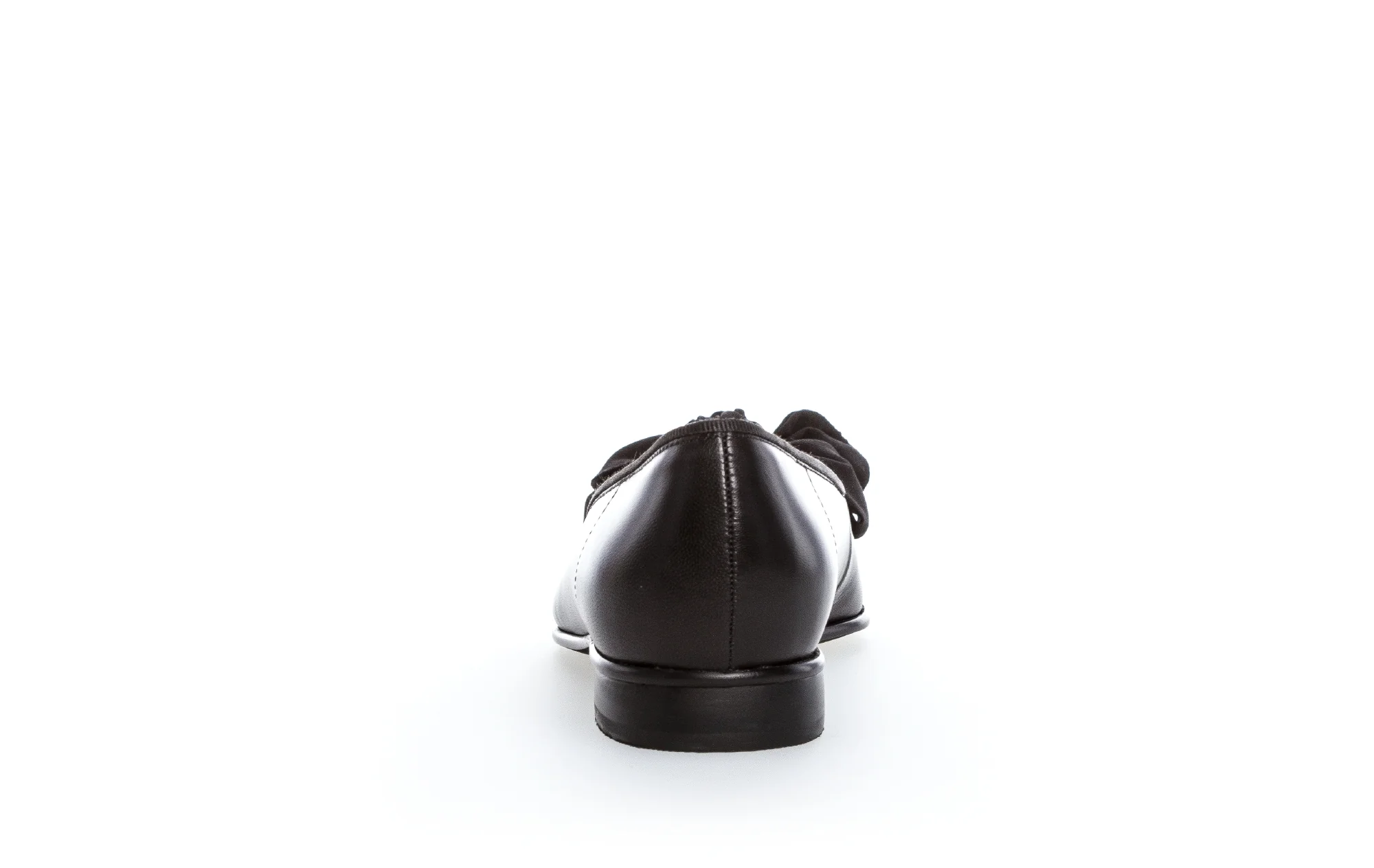 Ballerines noires en cuir/vernis - Image 6