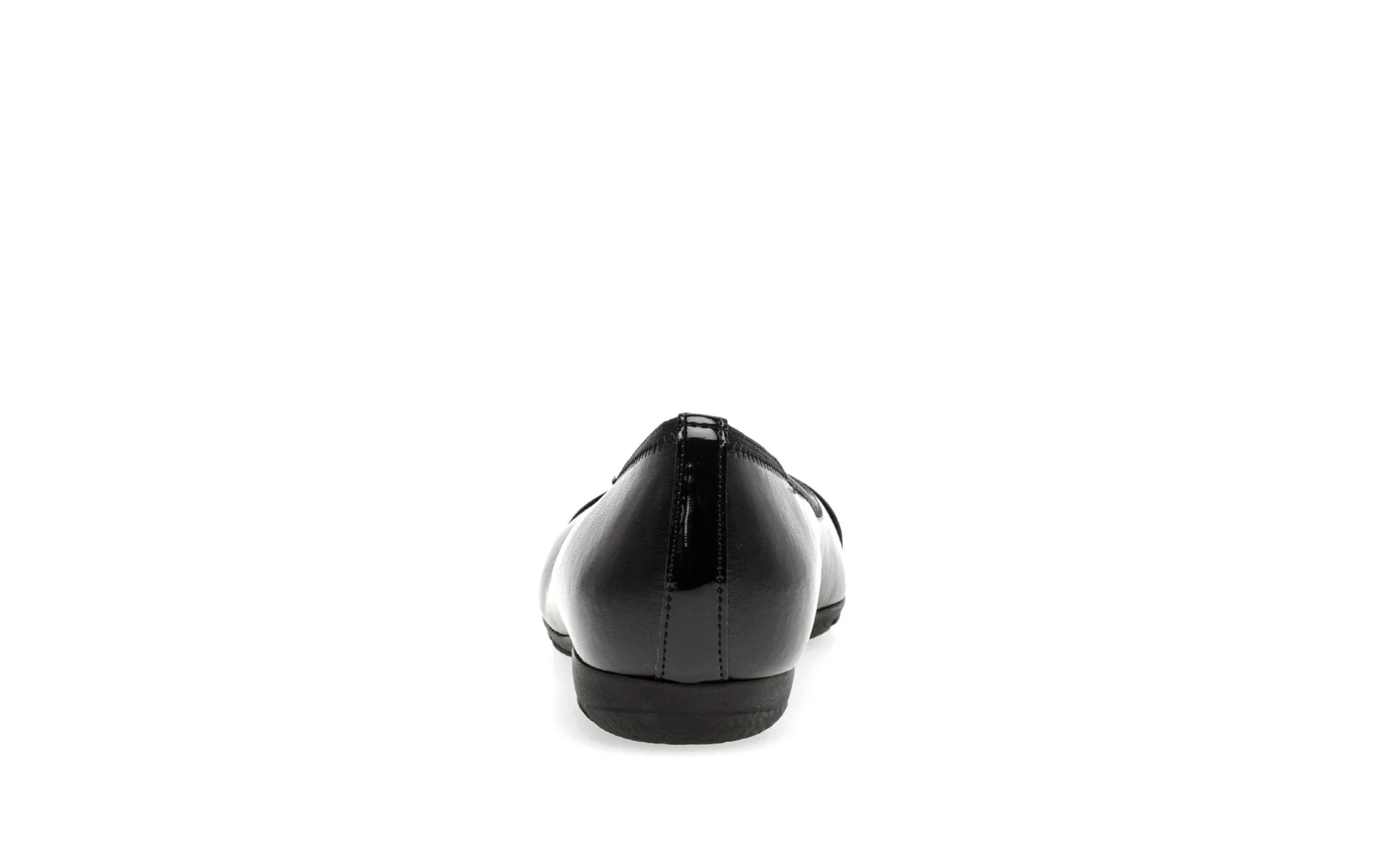 Ballerines noires en combinaison cuir - Image 4