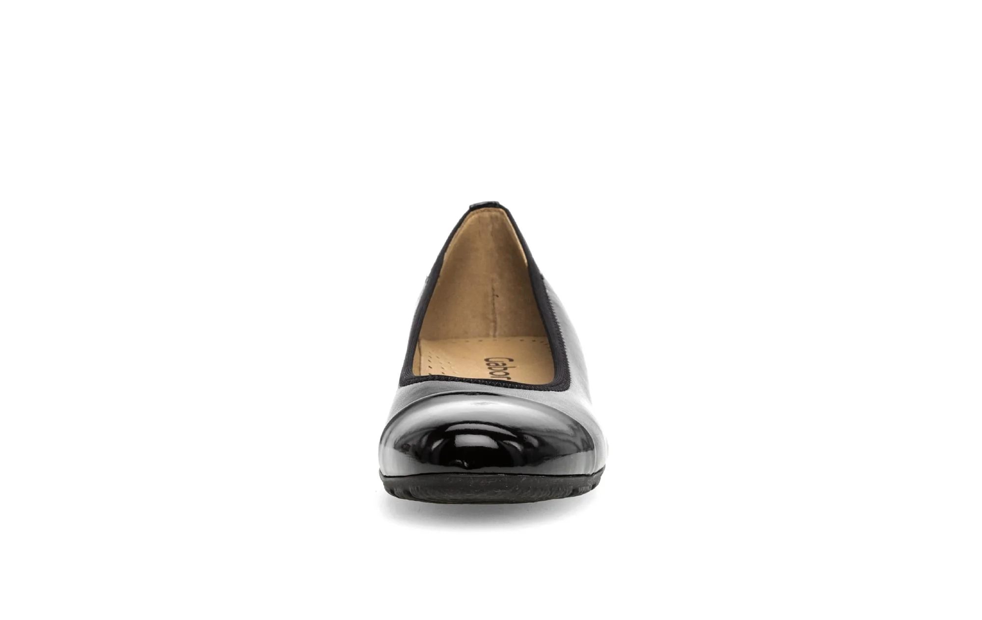 Ballerines noires en combinaison cuir - Image 5