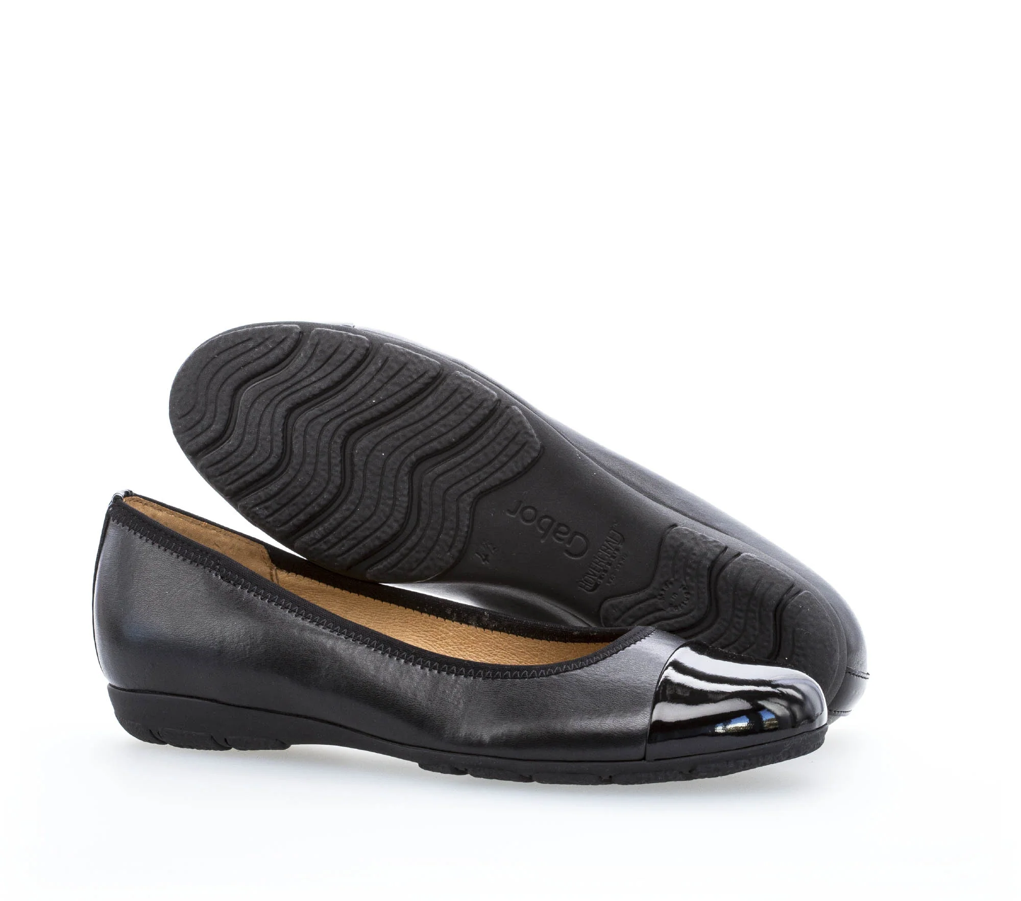 Ballerines noires en textile - Image 3