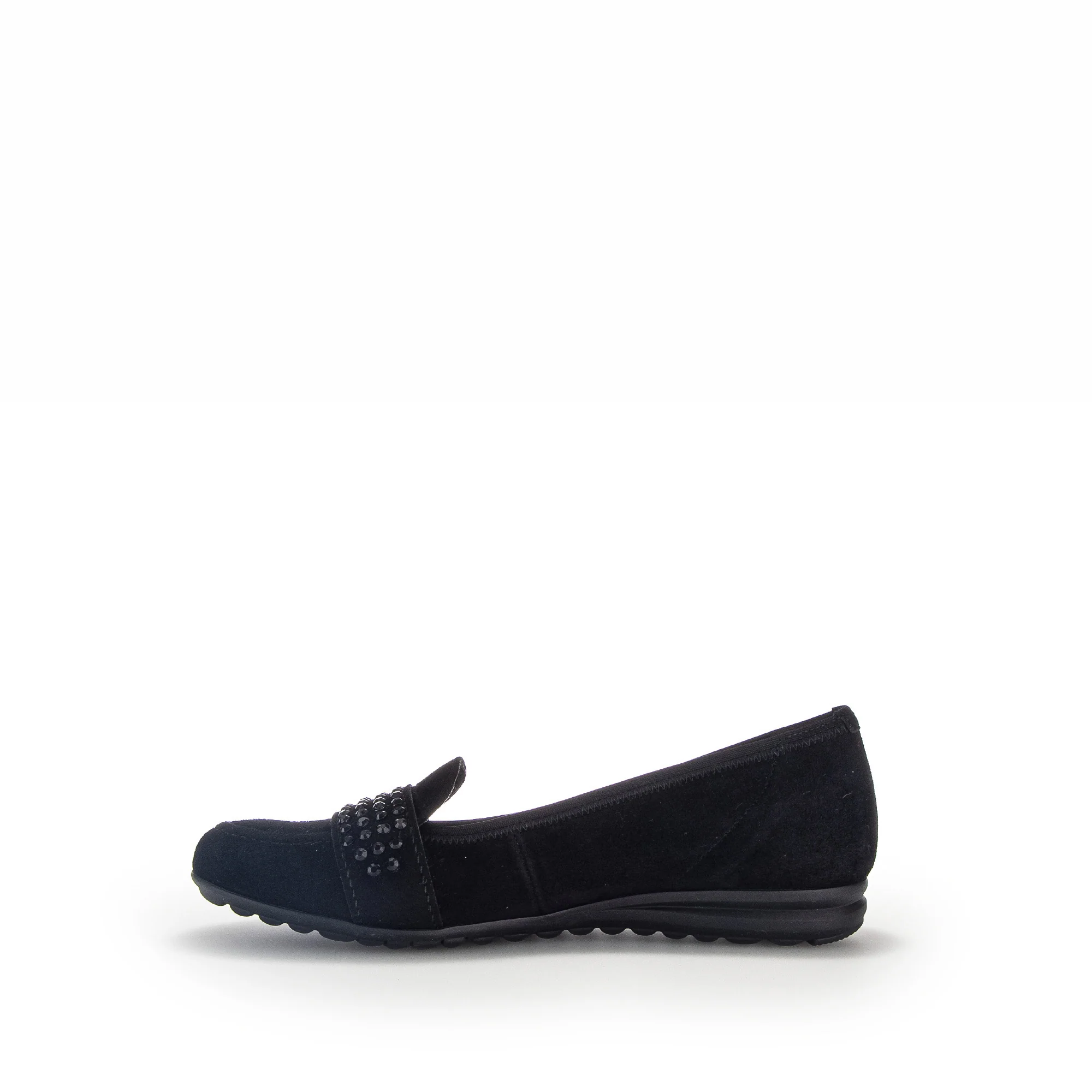 Ballerines noires en velours - Image 2