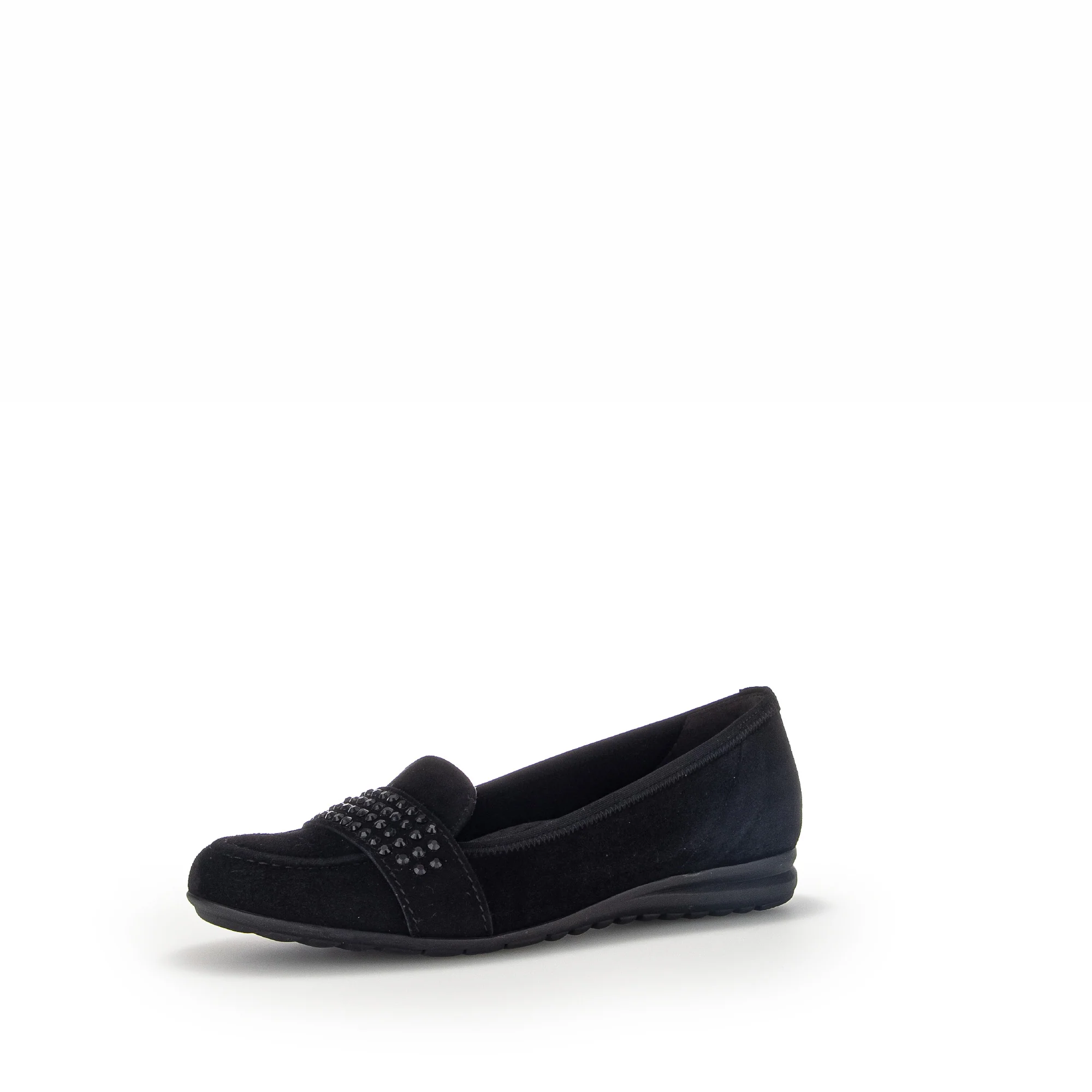 Ballerines noires en velours - Image 3