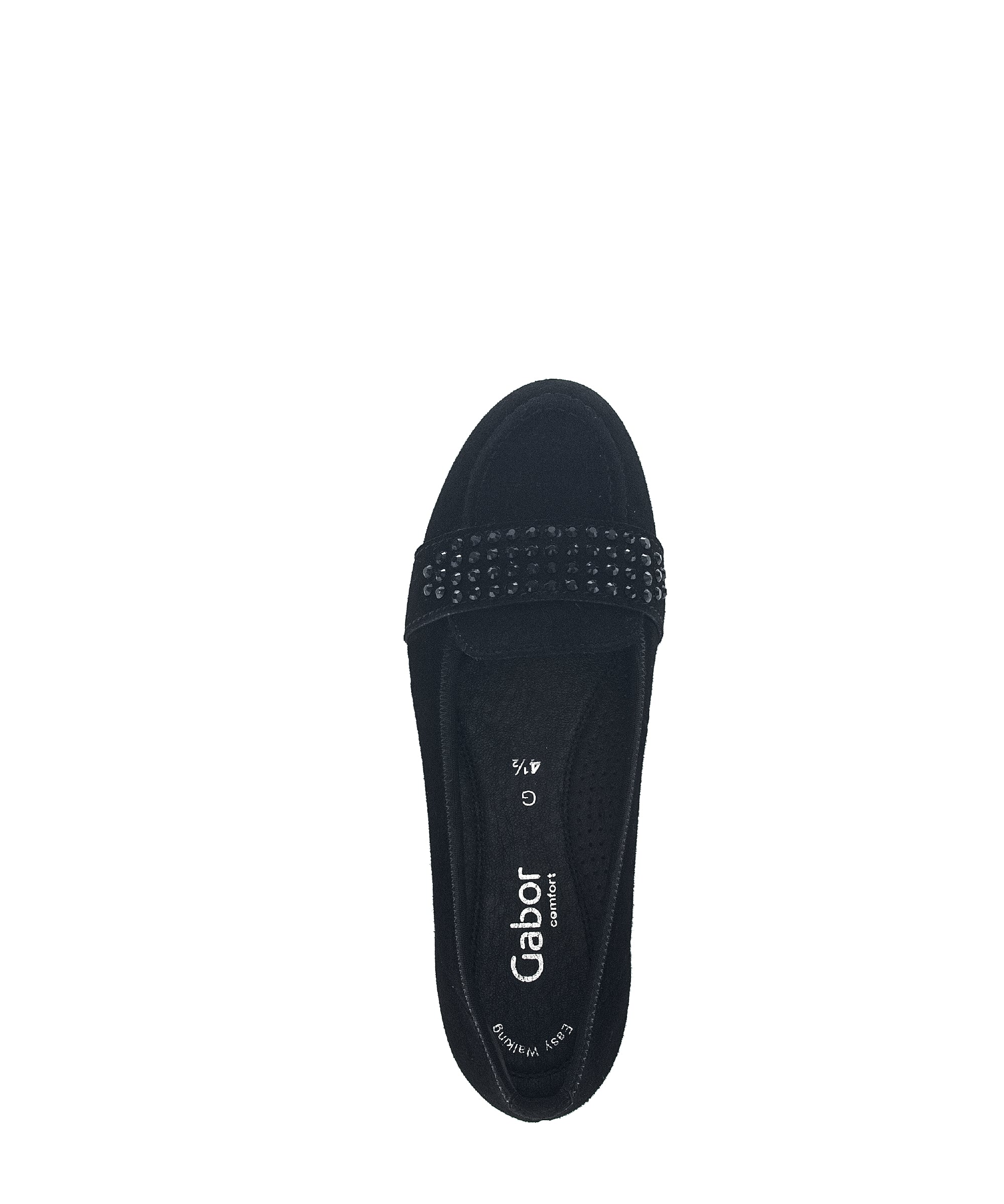 Ballerines noires en velours - Image 4