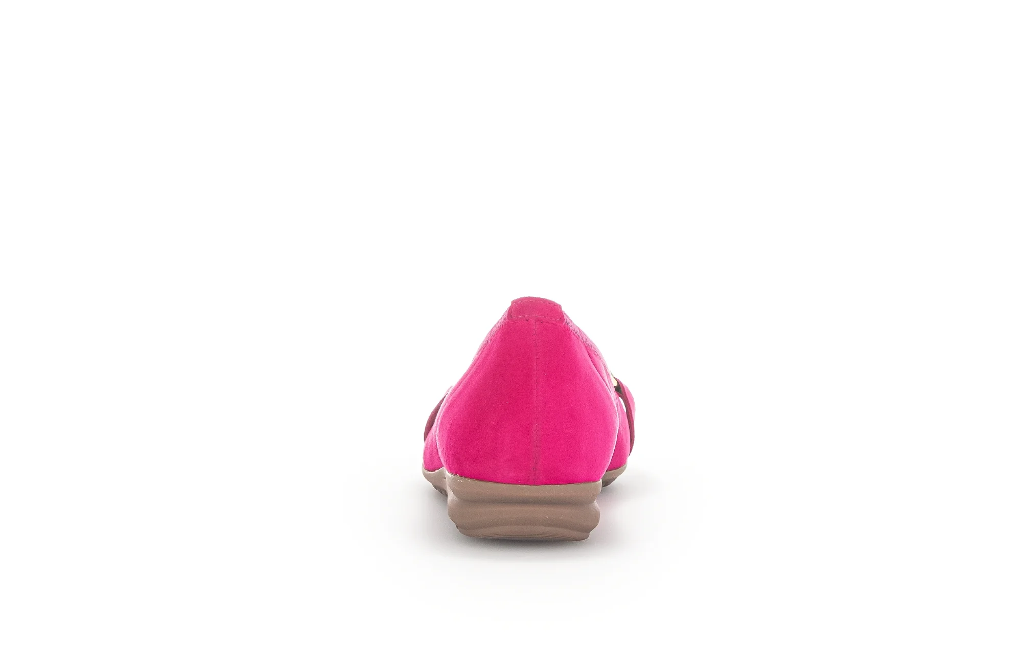 Ballerines pinks en cuir velours - Image 5