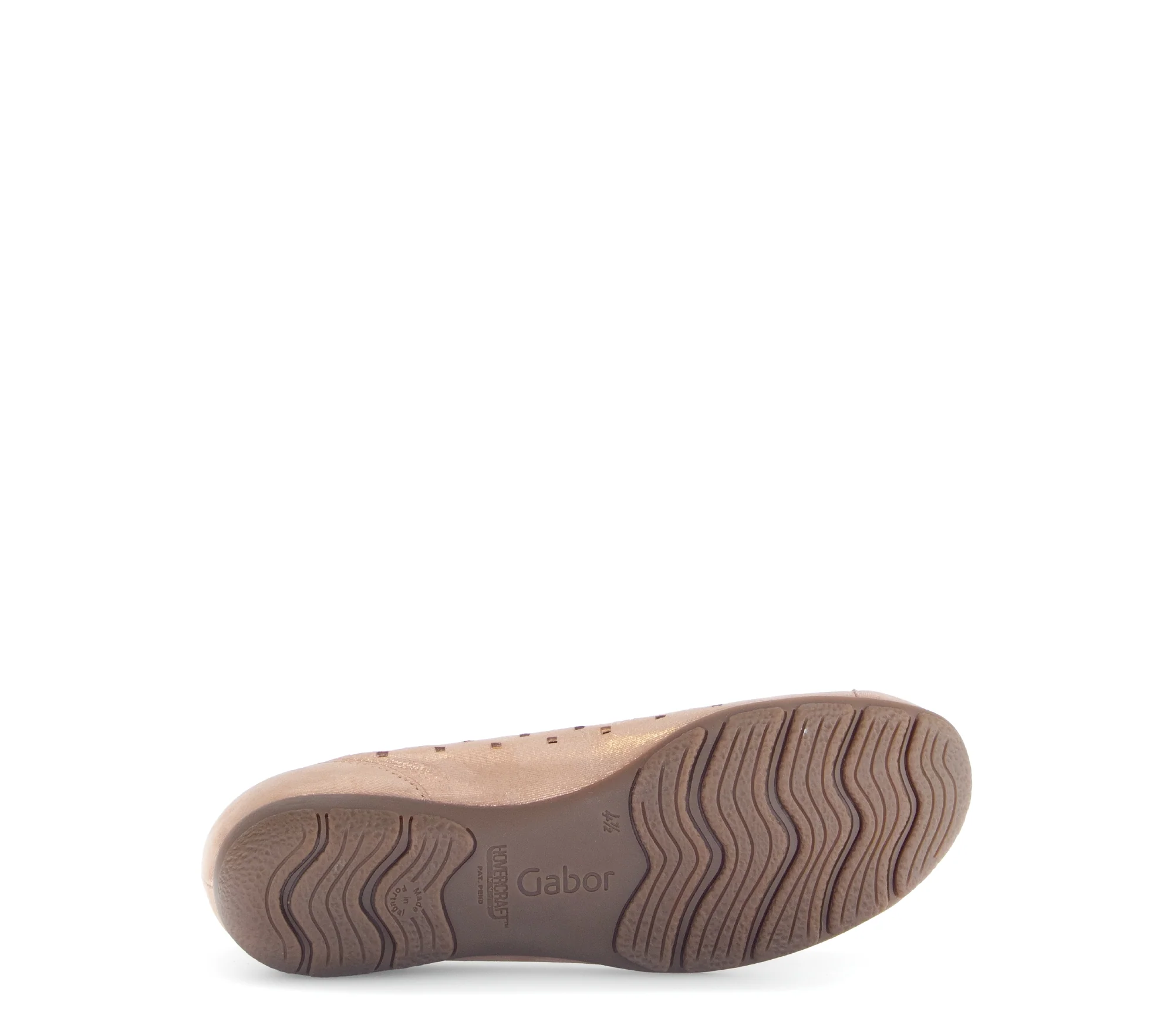 Ballerines rose clair en cuir irisé - Image 7