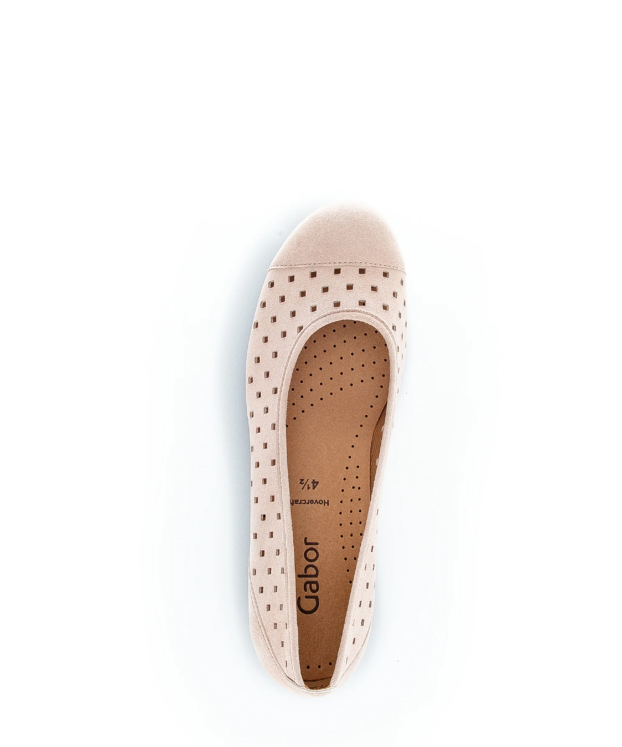 Ballerines rose en suède - Image 6